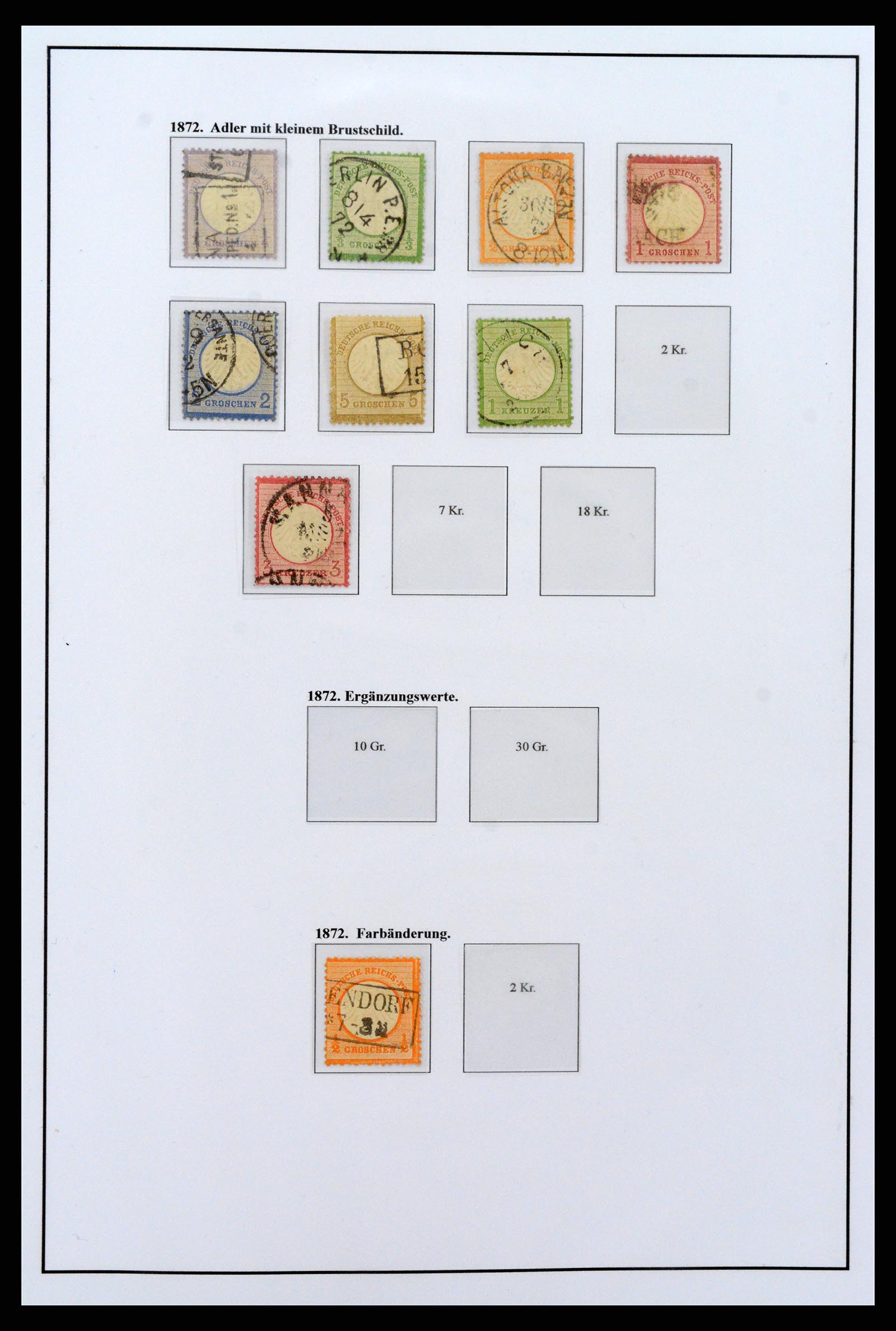 37235 055 - Stamp collection 37235 Germany 1872-1990.