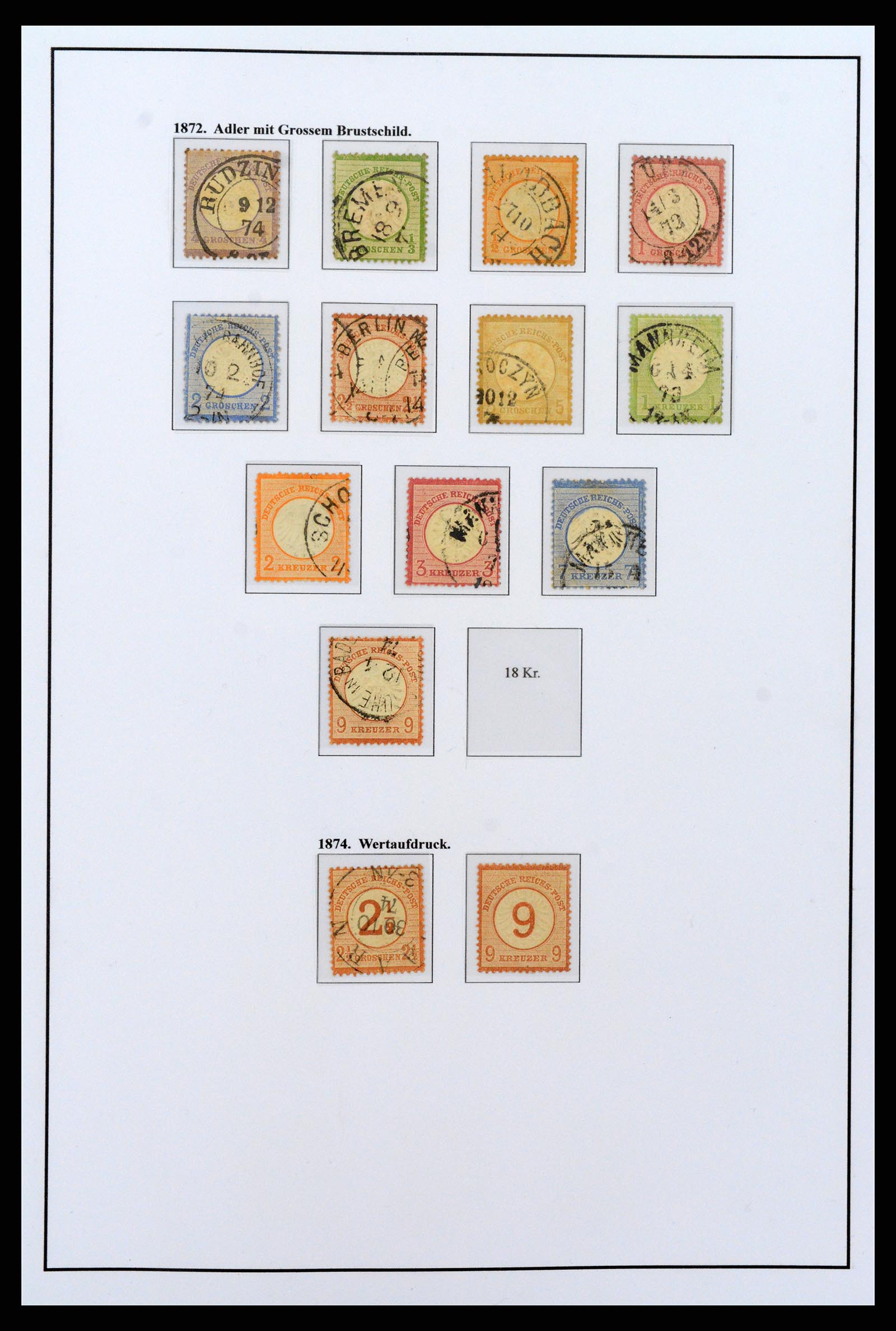 37235 056 - Postzegelverzameling 37235 Duitsland 1872-1990.