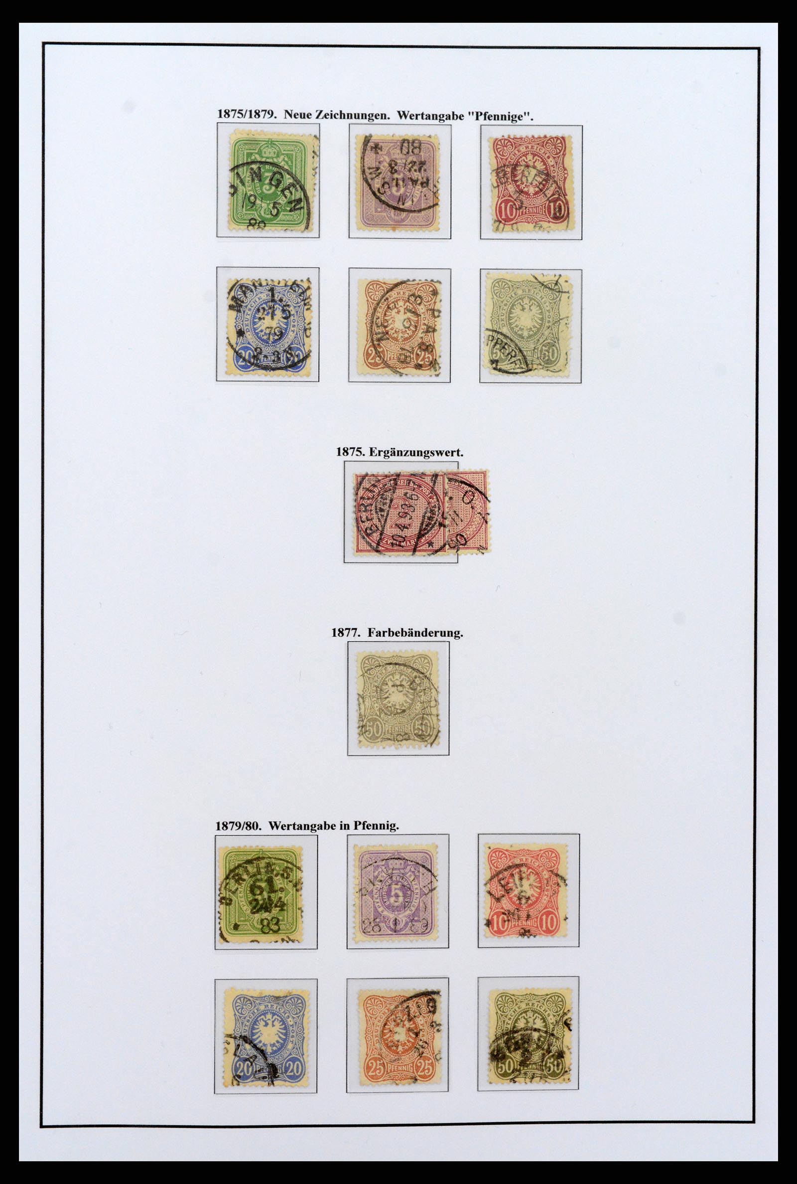 37235 057 - Stamp collection 37235 Germany 1872-1990.