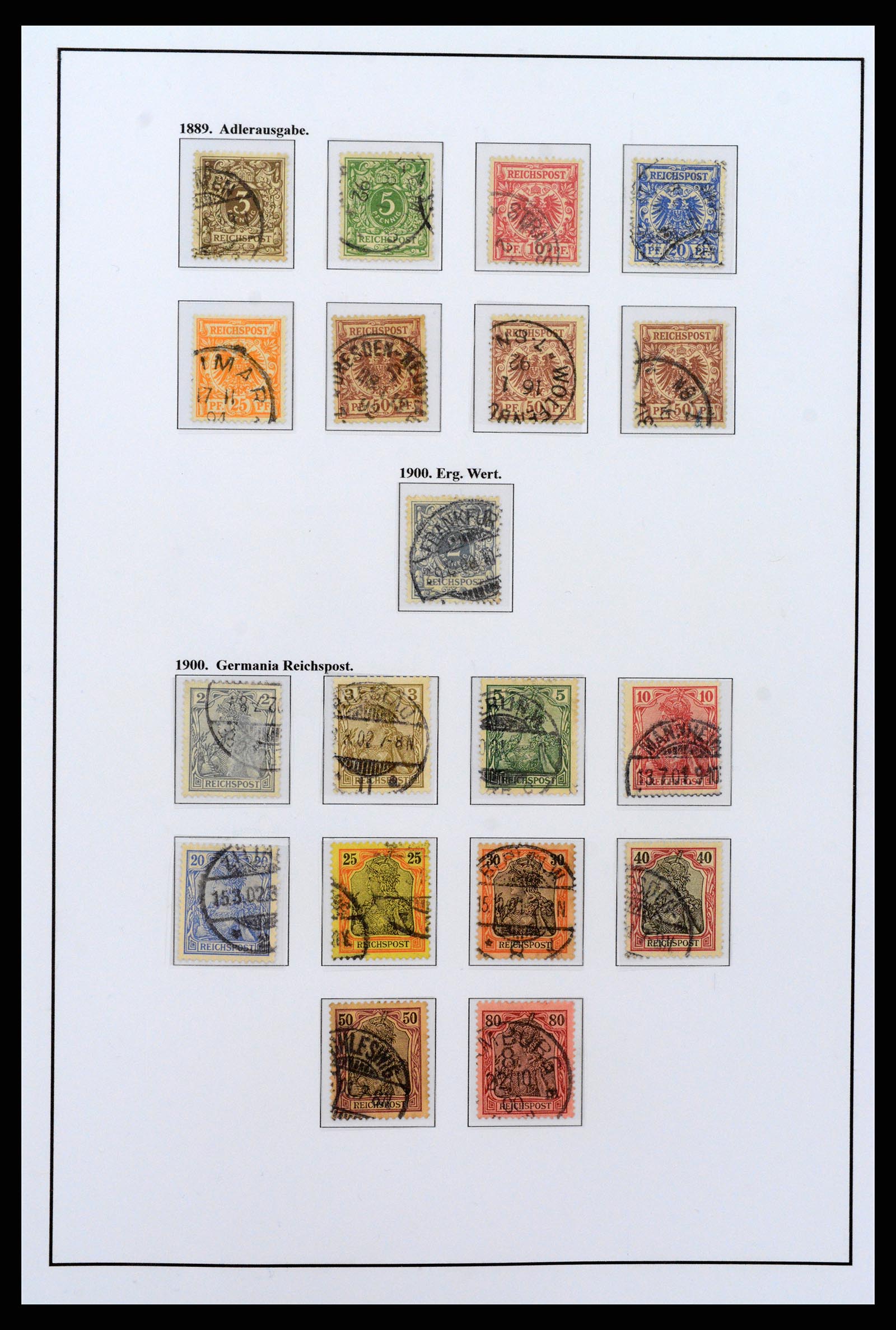 37235 058 - Postzegelverzameling 37235 Duitsland 1872-1990.