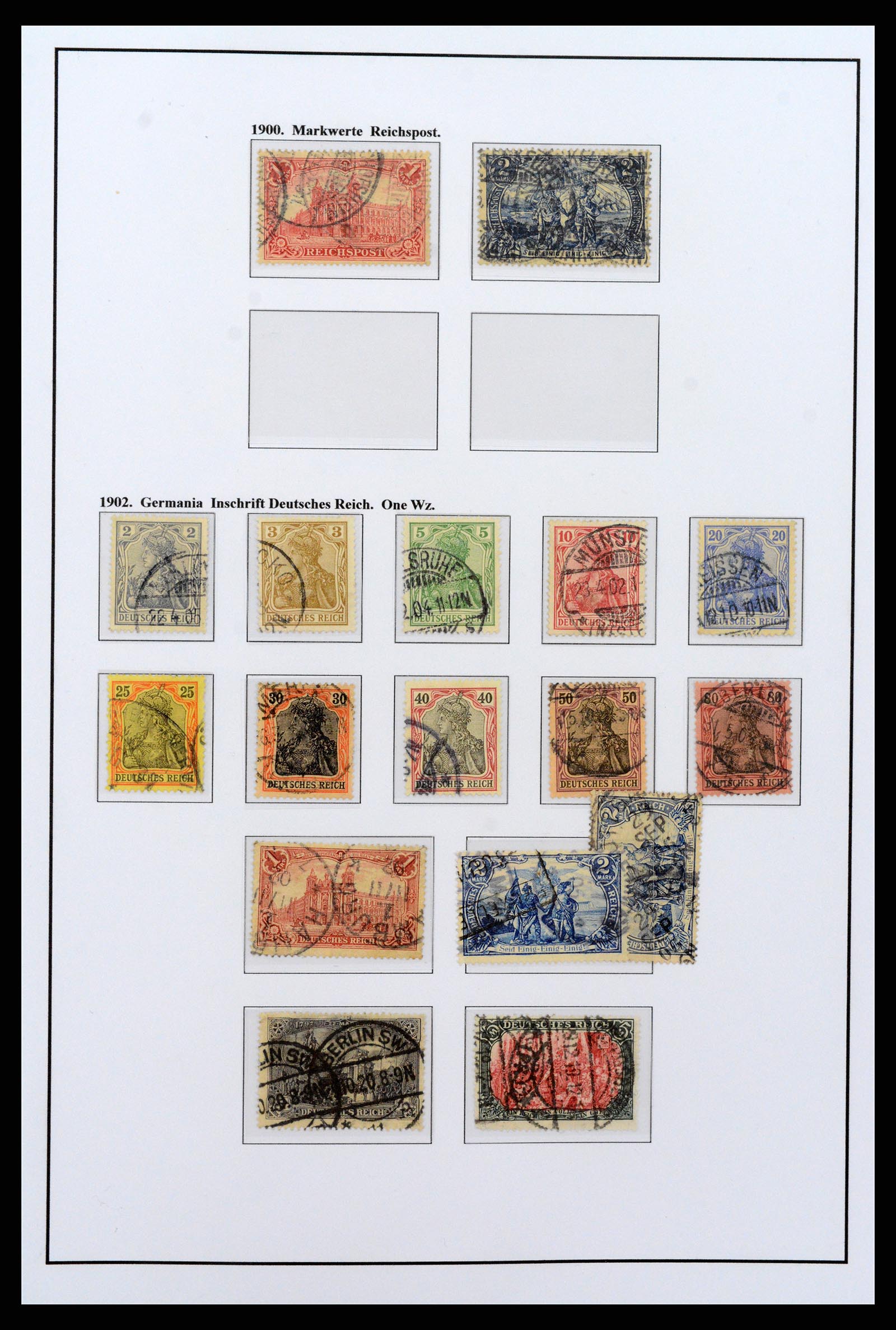 37235 059 - Postzegelverzameling 37235 Duitsland 1872-1990.