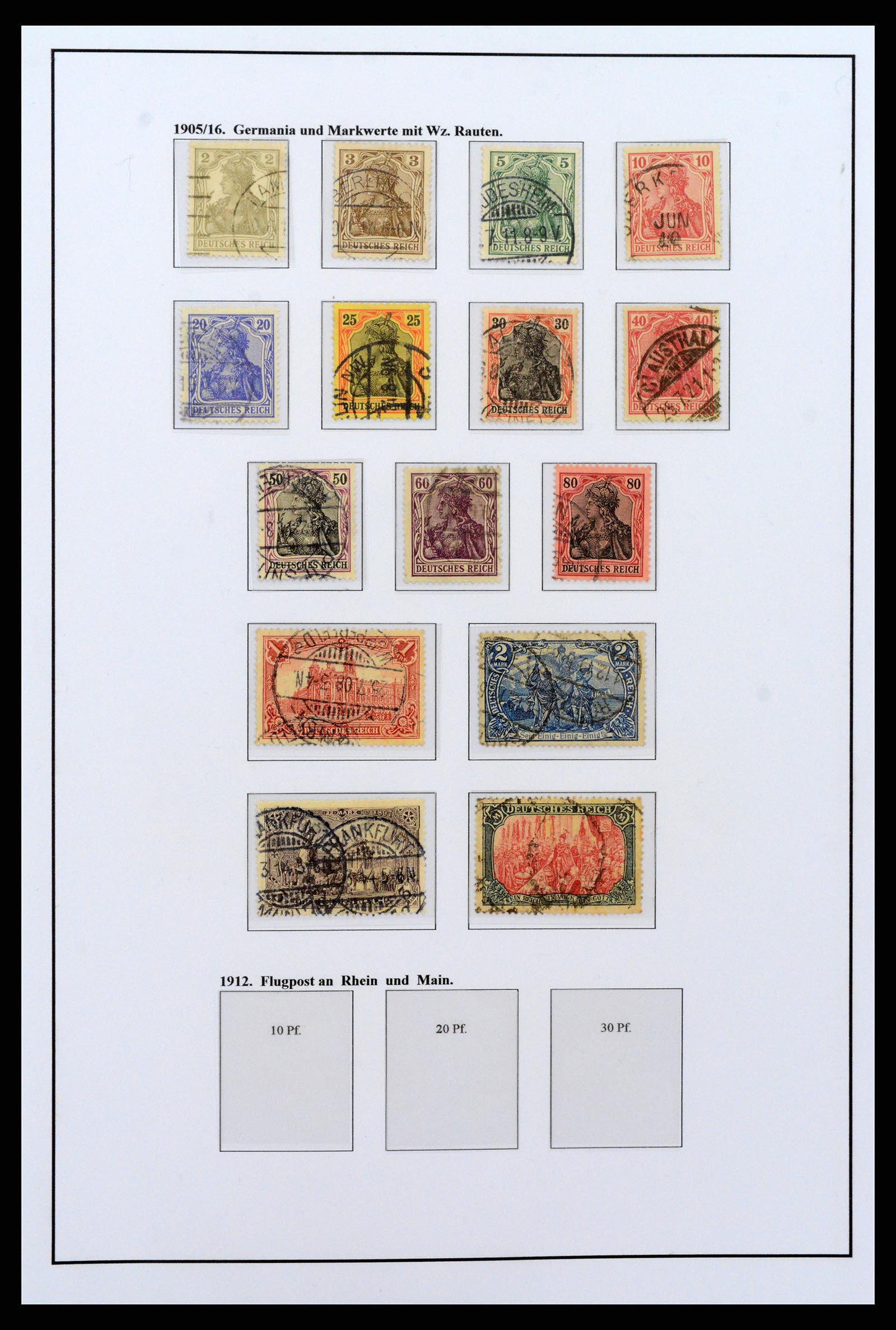 37235 060 - Stamp collection 37235 Germany 1872-1990.