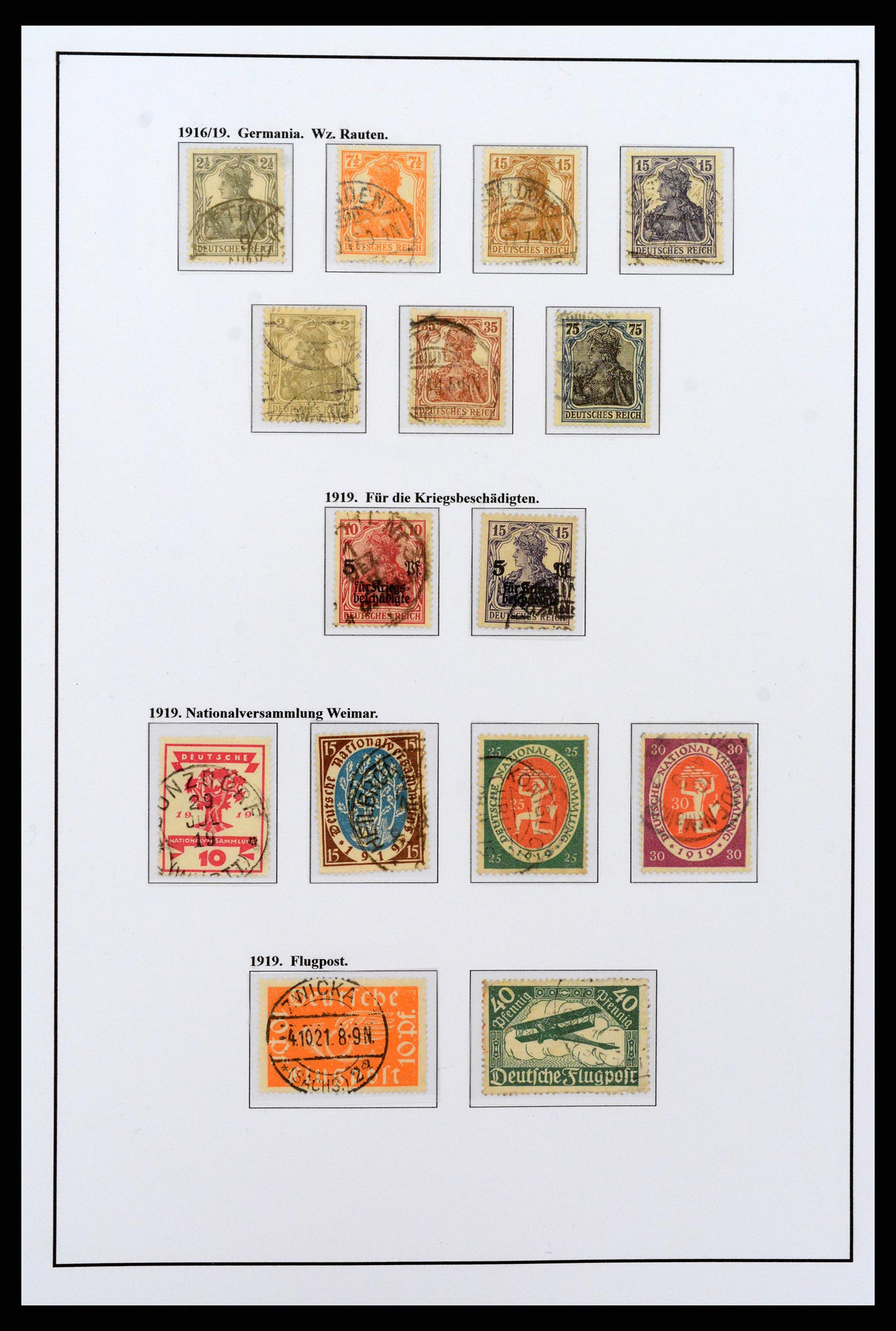 37235 061 - Postzegelverzameling 37235 Duitsland 1872-1990.
