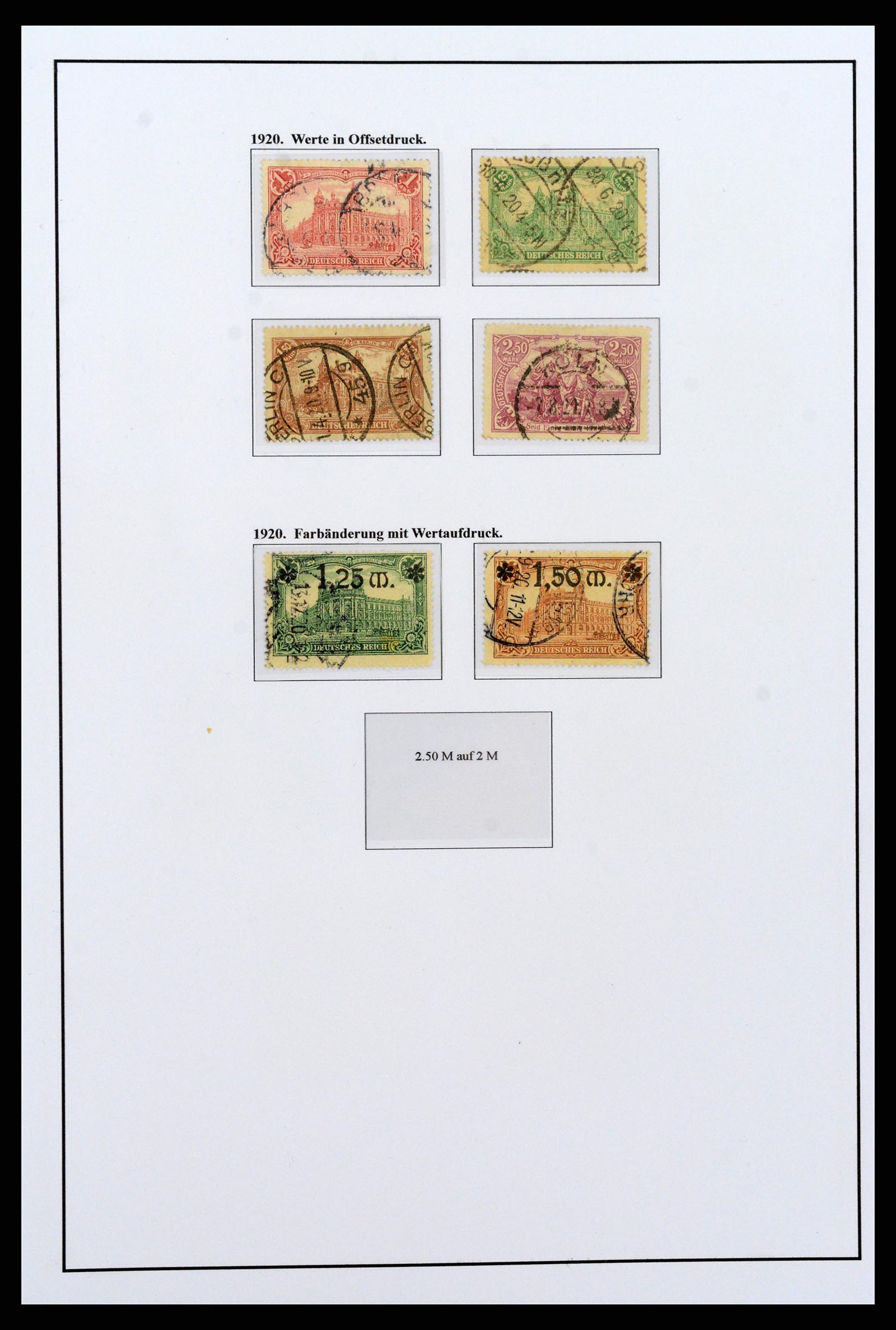 37235 062 - Postzegelverzameling 37235 Duitsland 1872-1990.