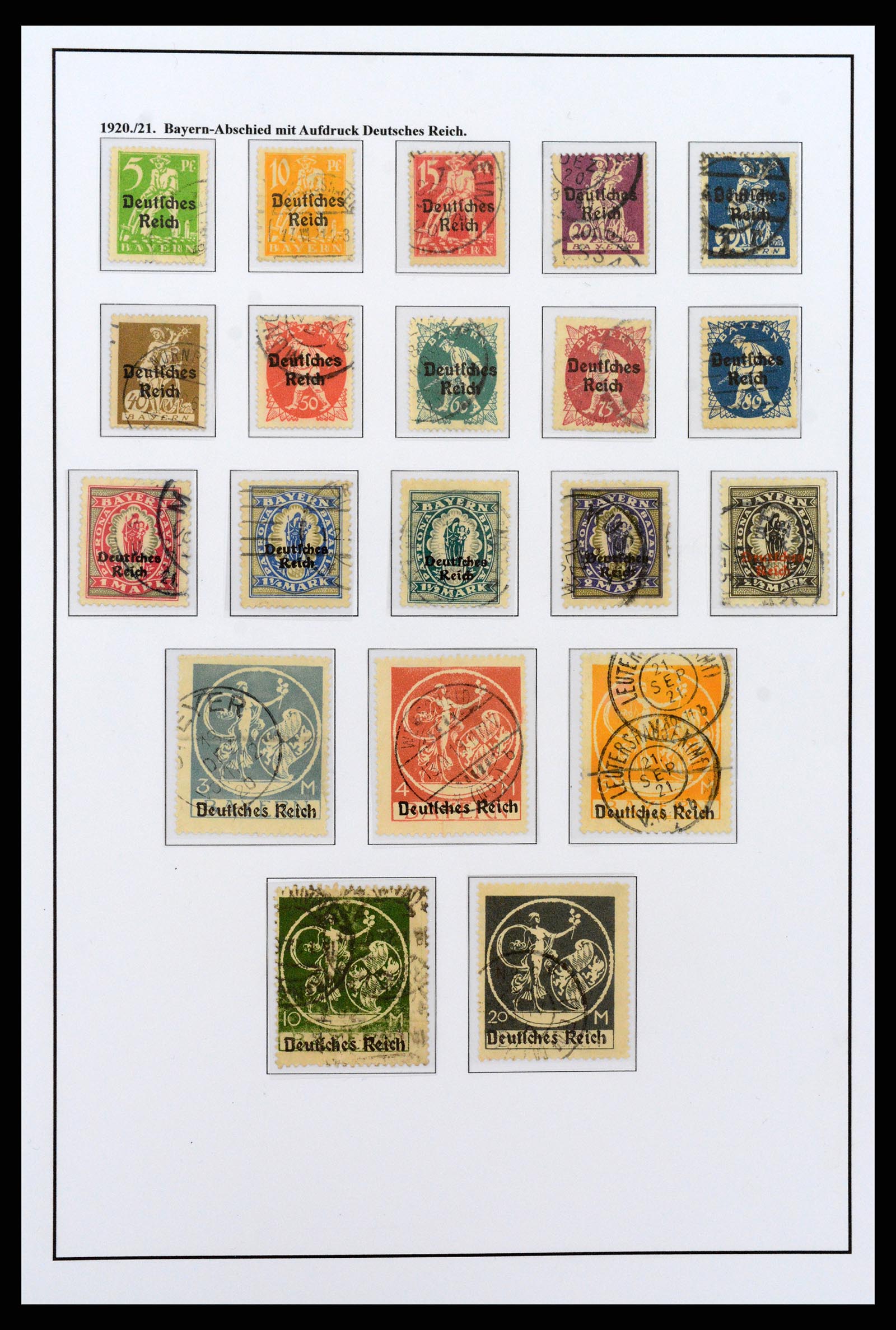 37235 063 - Postzegelverzameling 37235 Duitsland 1872-1990.