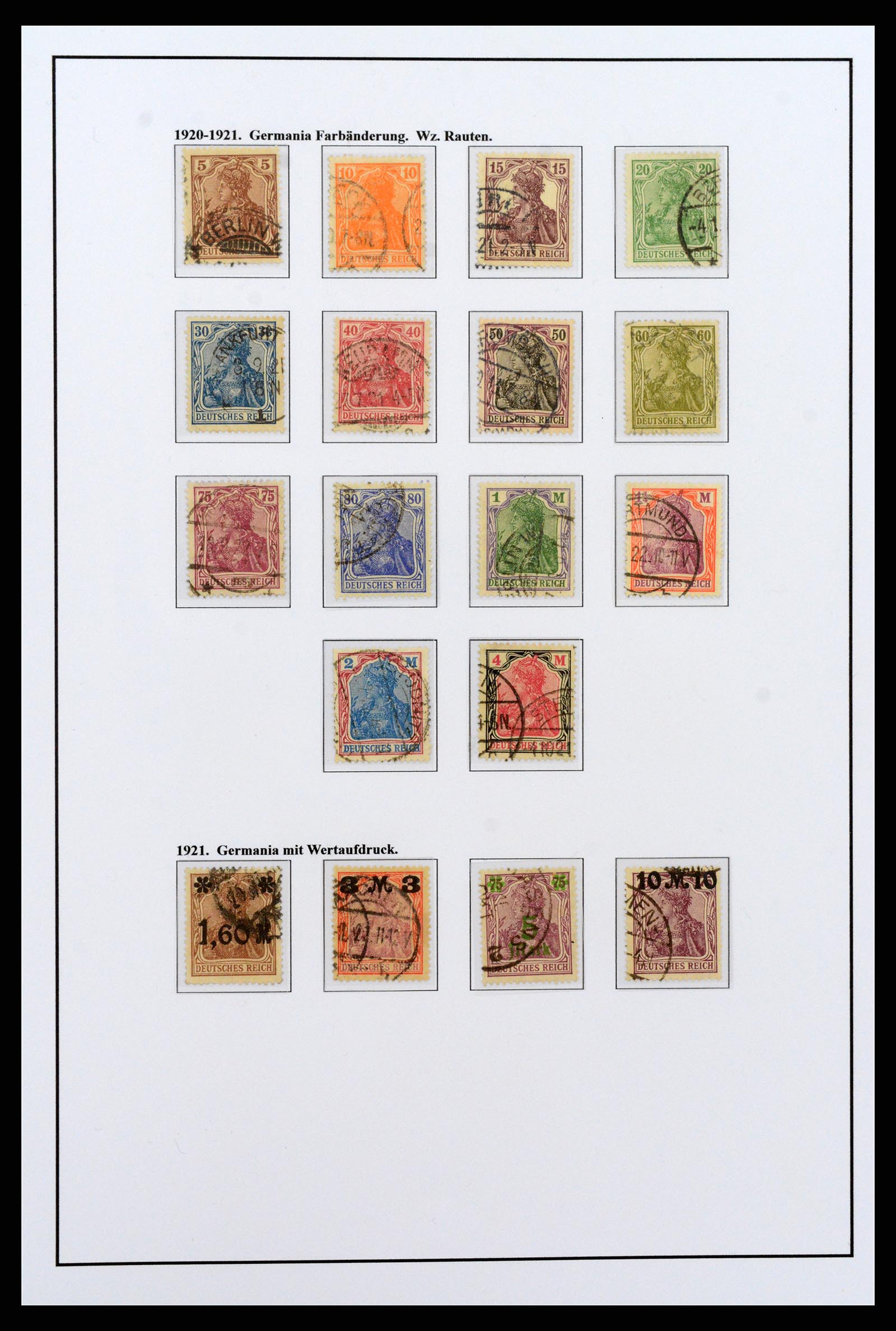 37235 064 - Postzegelverzameling 37235 Duitsland 1872-1990.