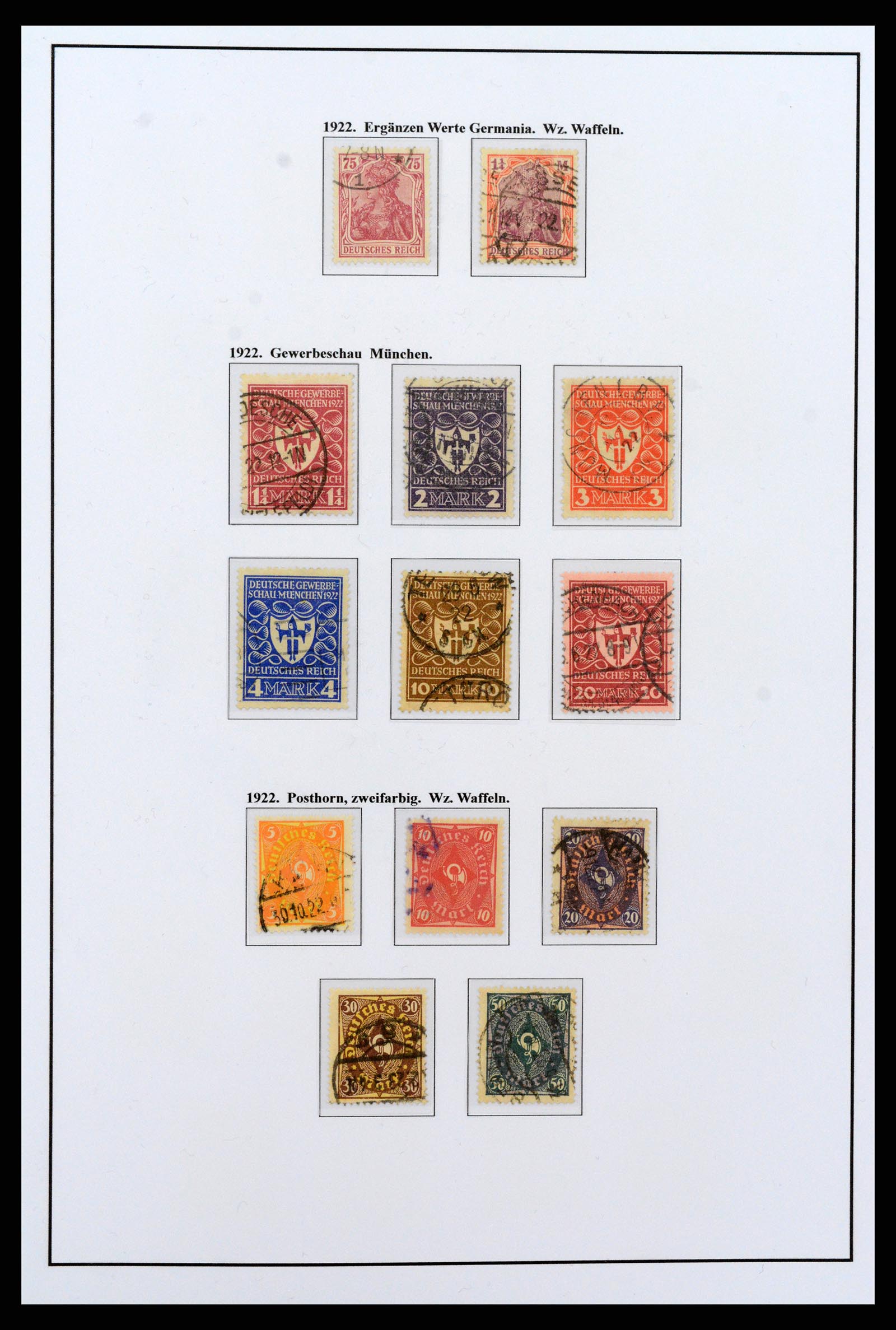 37235 067 - Postzegelverzameling 37235 Duitsland 1872-1990.