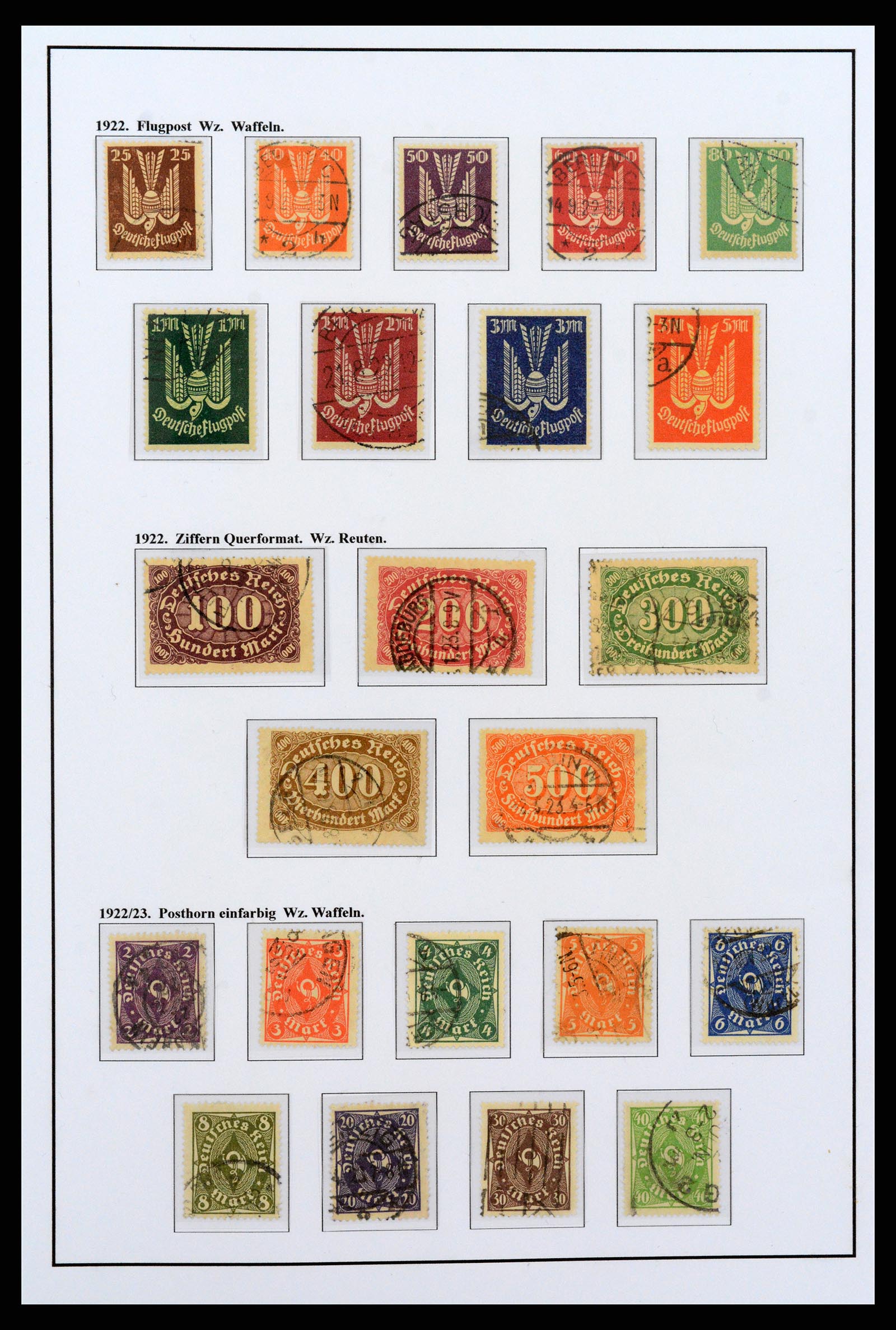 37235 068 - Postzegelverzameling 37235 Duitsland 1872-1990.