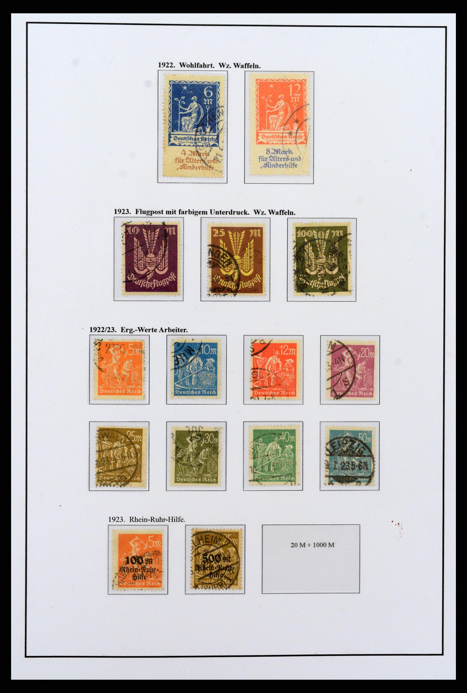 37235 069 - Postzegelverzameling 37235 Duitsland 1872-1990.