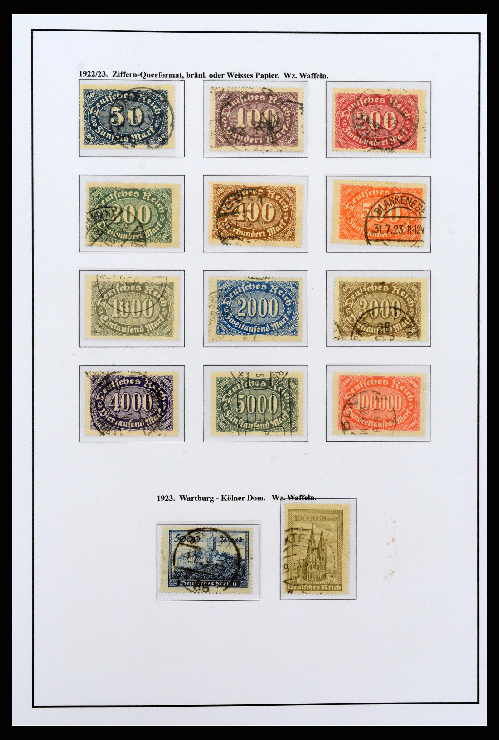 37235 070 - Postzegelverzameling 37235 Duitsland 1872-1990.