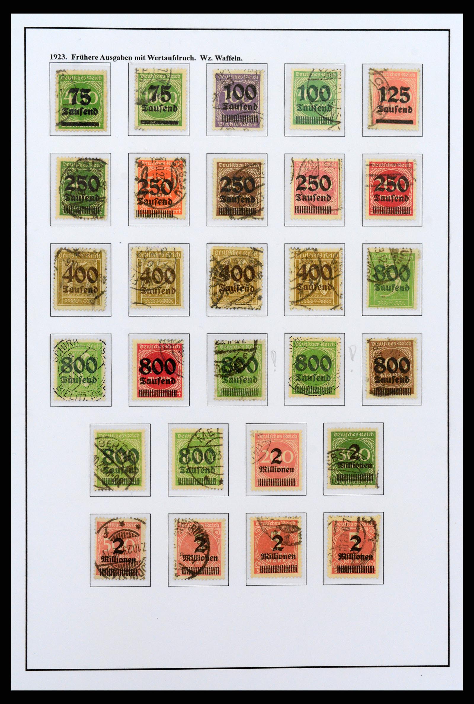 37235 072 - Postzegelverzameling 37235 Duitsland 1872-1990.