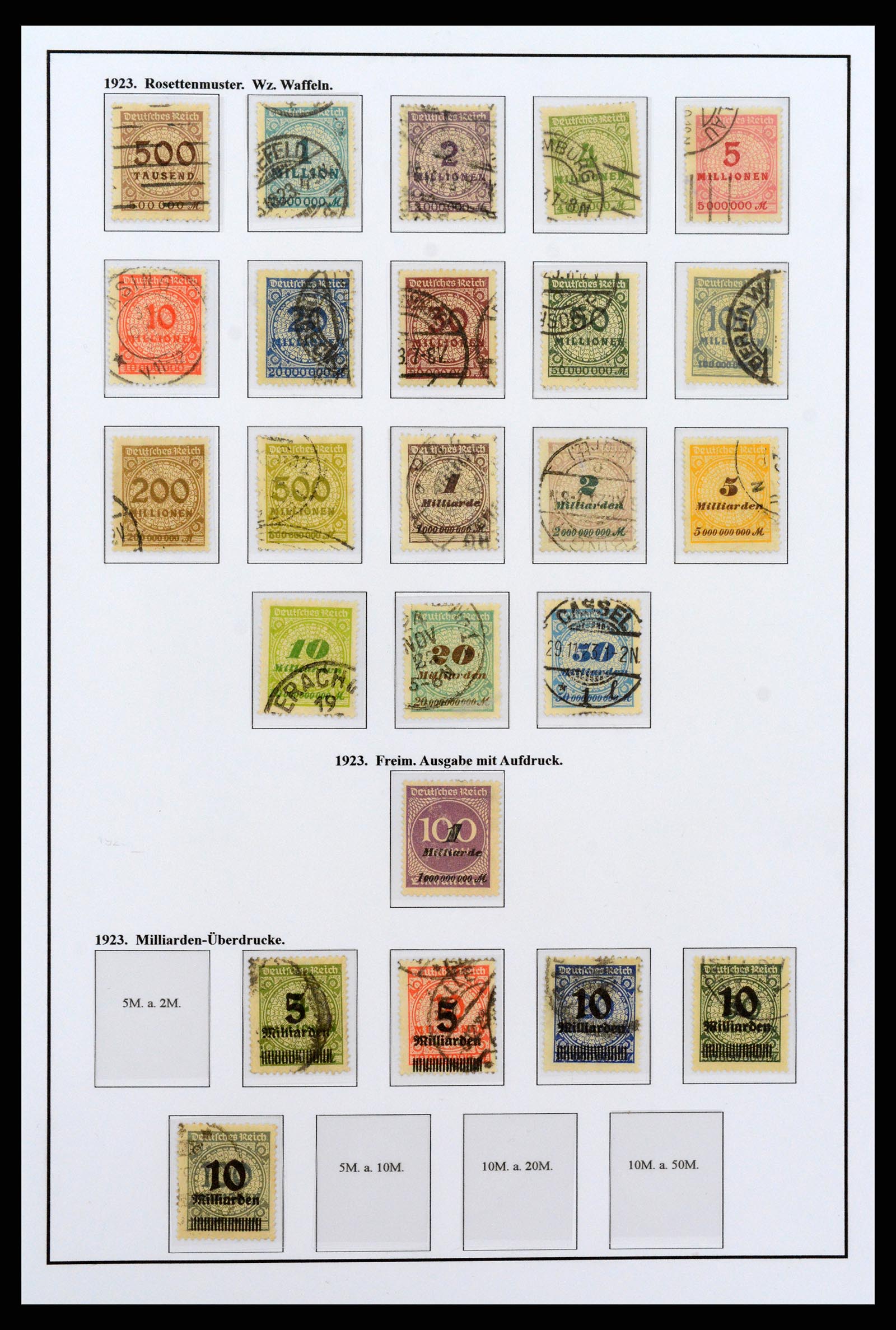 37235 073 - Postzegelverzameling 37235 Duitsland 1872-1990.