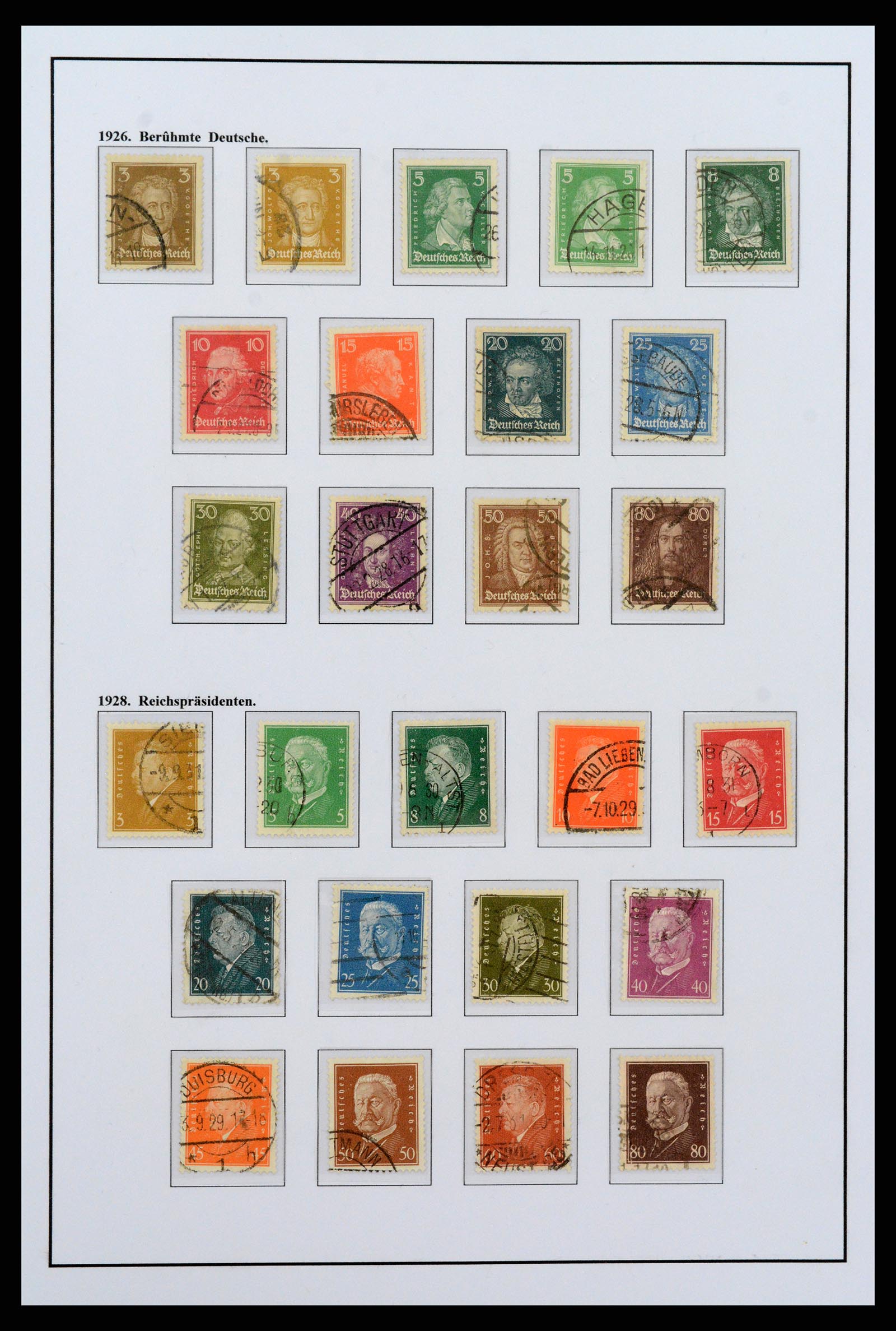 37235 077 - Postzegelverzameling 37235 Duitsland 1872-1990.