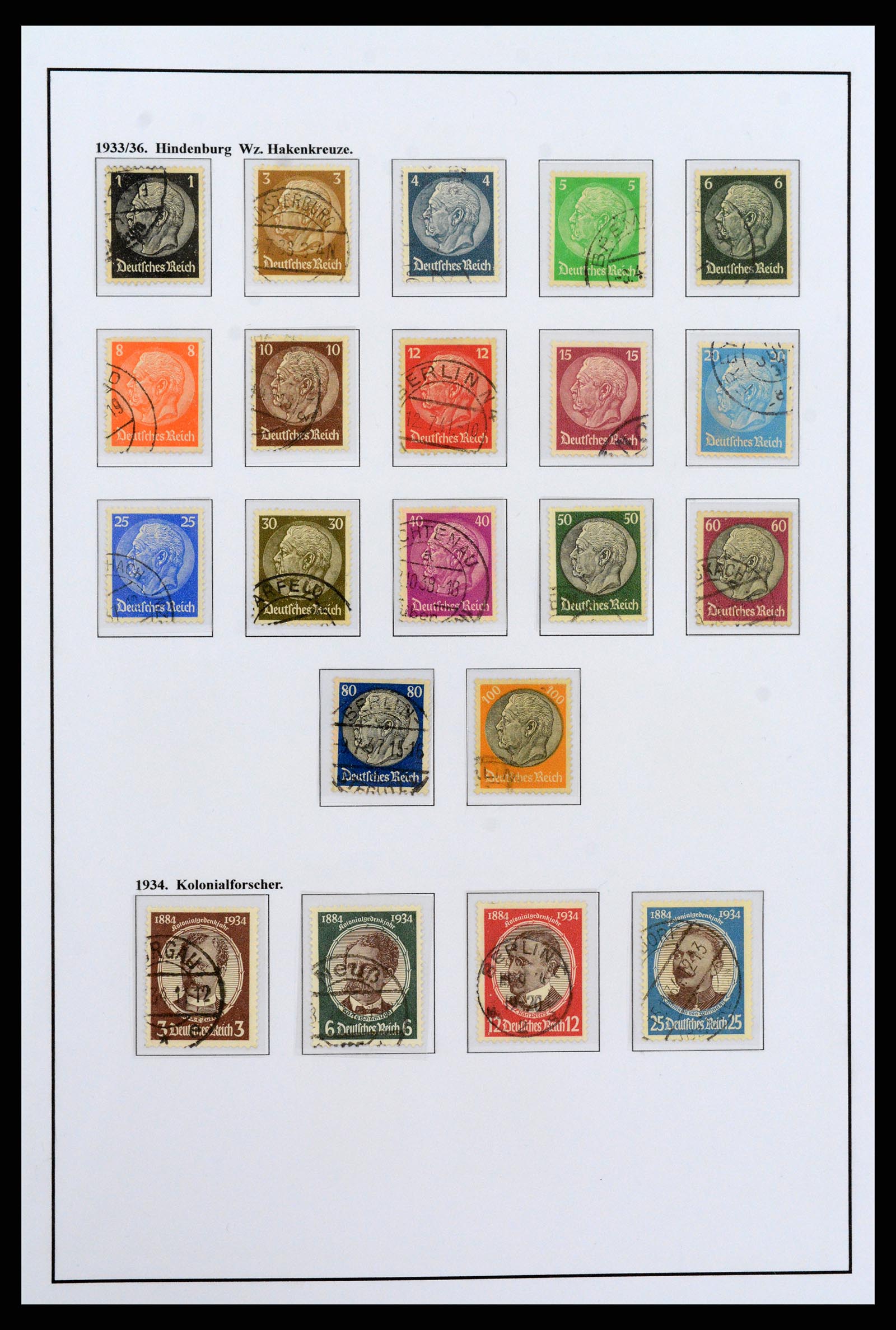 37235 085 - Postzegelverzameling 37235 Duitsland 1872-1990.