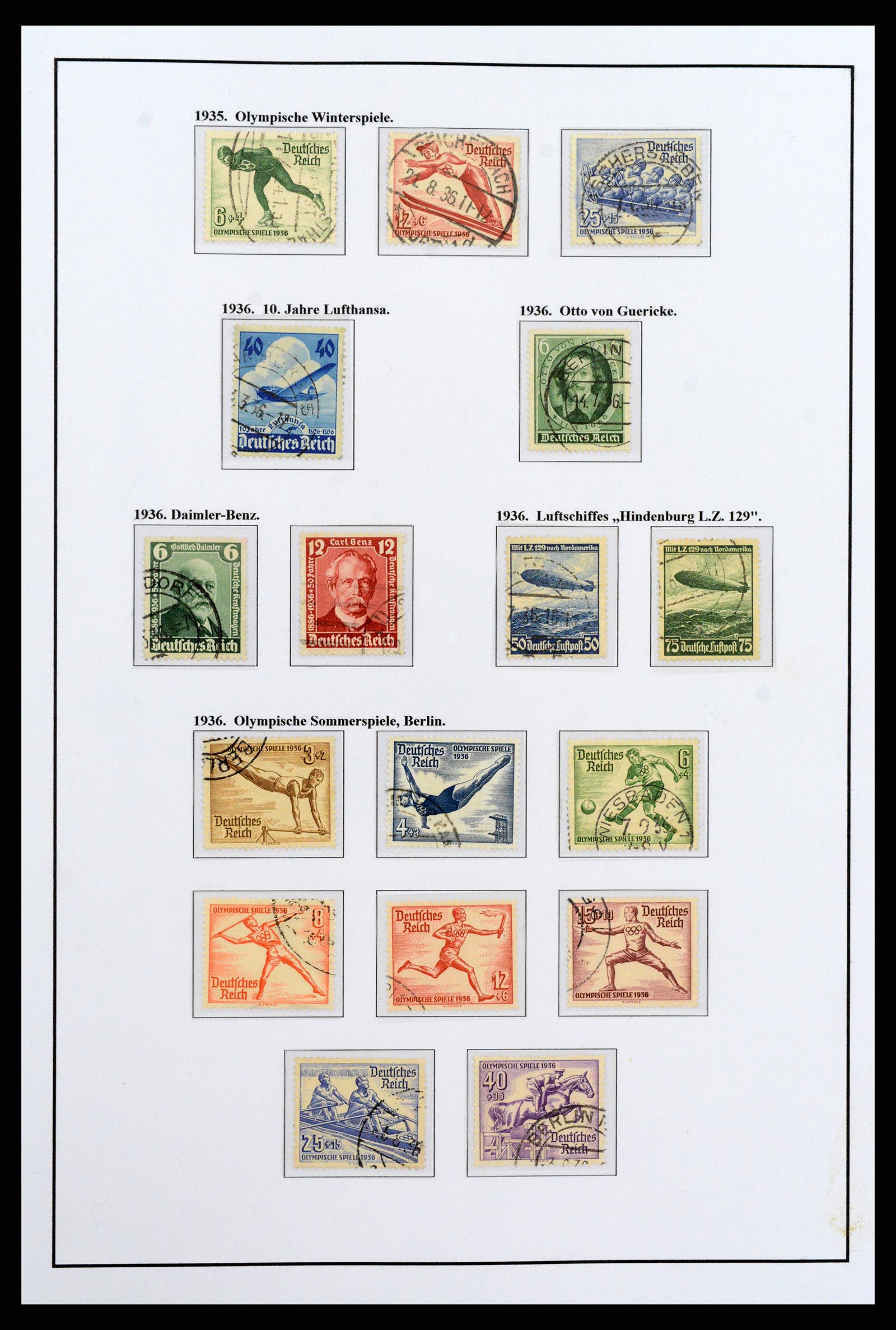 37235 090 - Postzegelverzameling 37235 Duitsland 1872-1990.