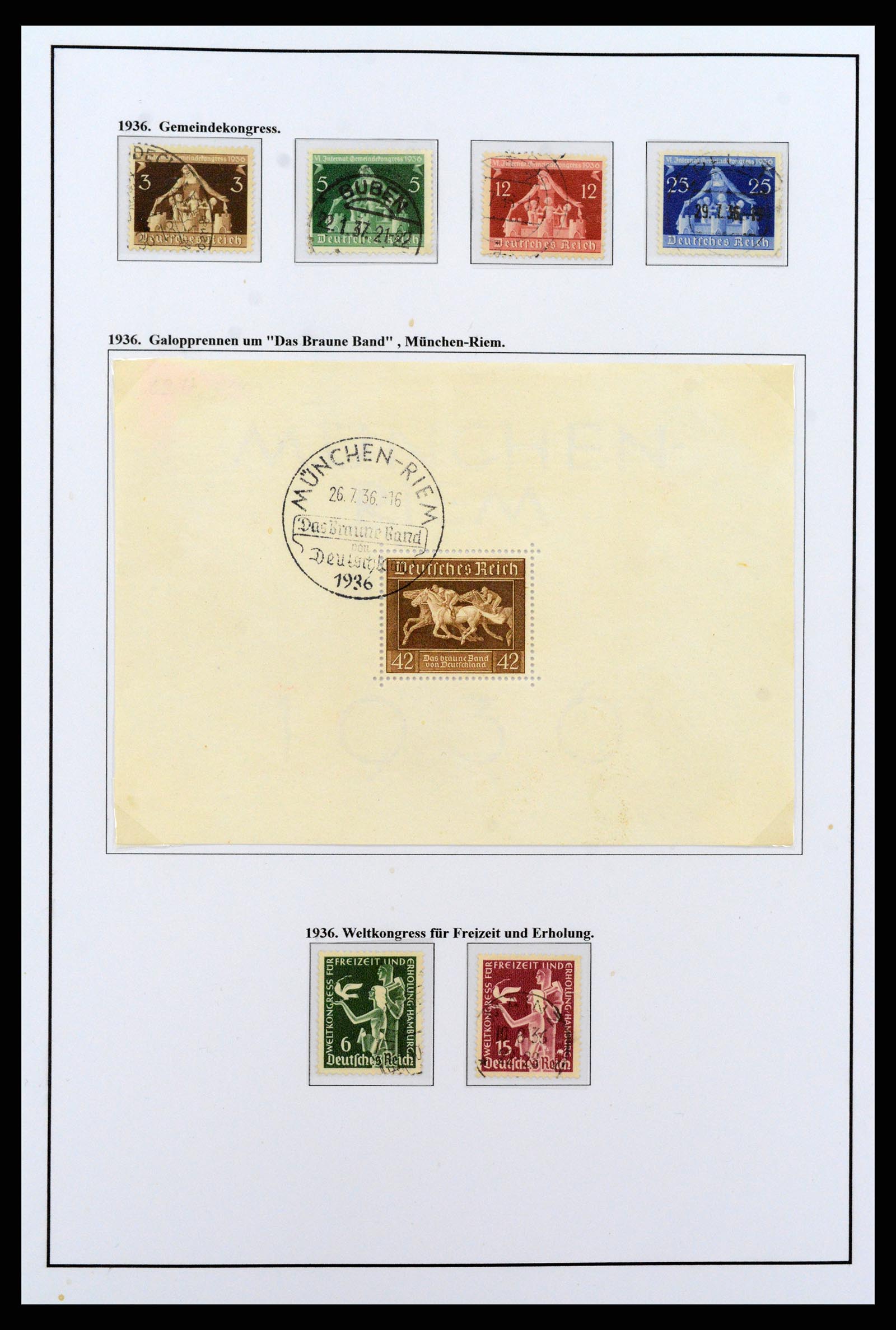 37235 091 - Postzegelverzameling 37235 Duitsland 1872-1990.