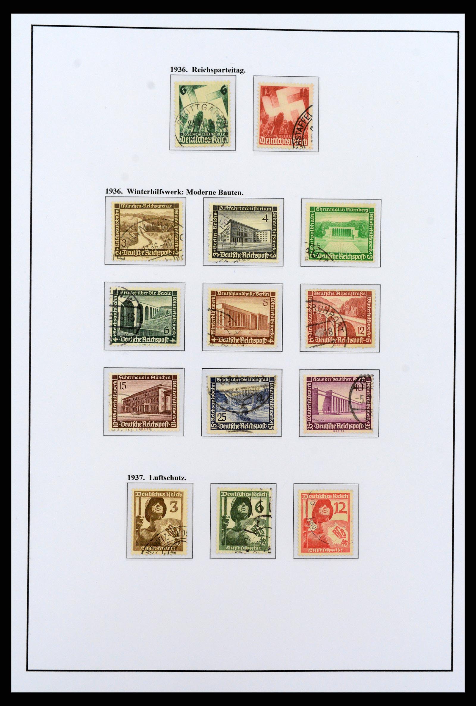 37235 093 - Postzegelverzameling 37235 Duitsland 1872-1990.
