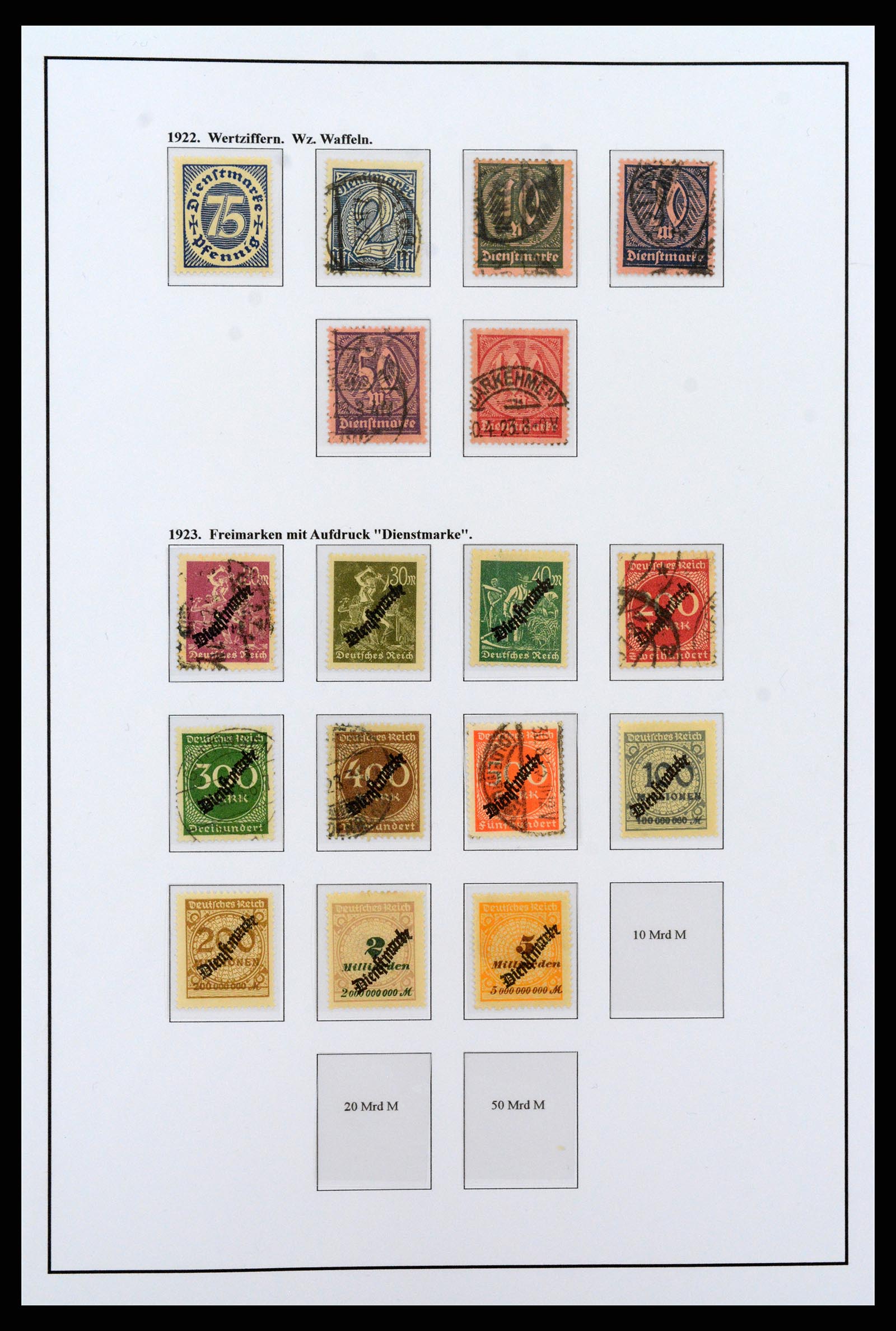 37235 123 - Postzegelverzameling 37235 Duitsland 1872-1990.