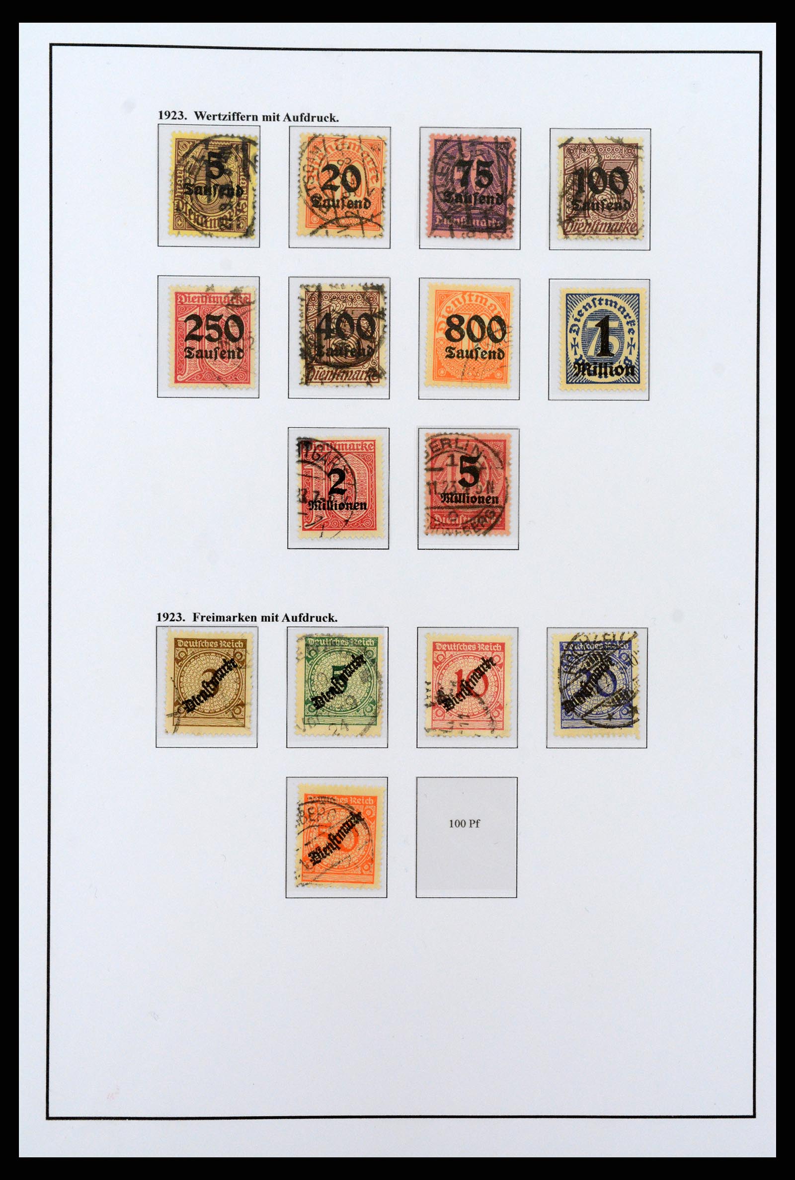 37235 124 - Postzegelverzameling 37235 Duitsland 1872-1990.