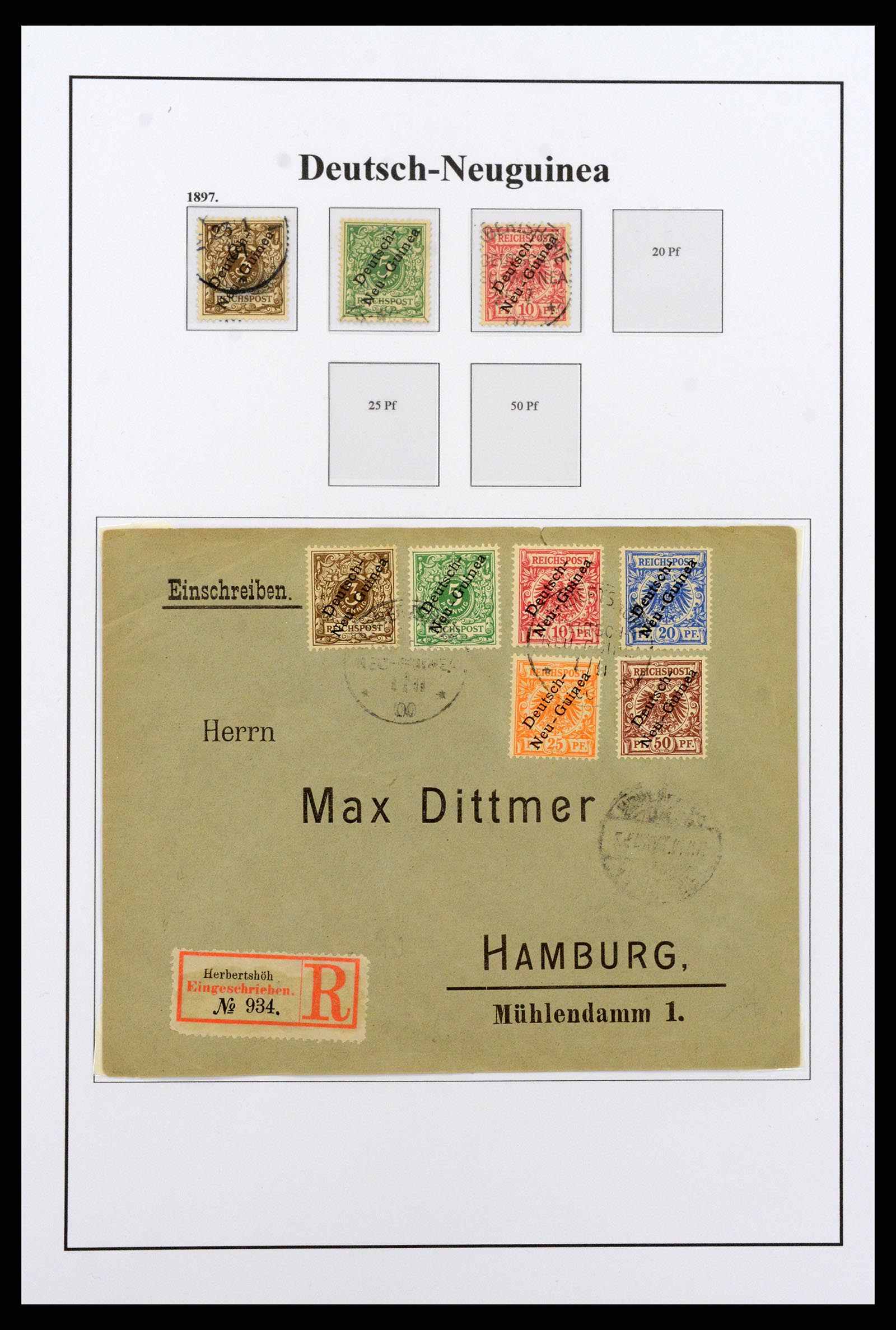 37235 309 - Postzegelverzameling 37235 Duitsland 1872-1990.