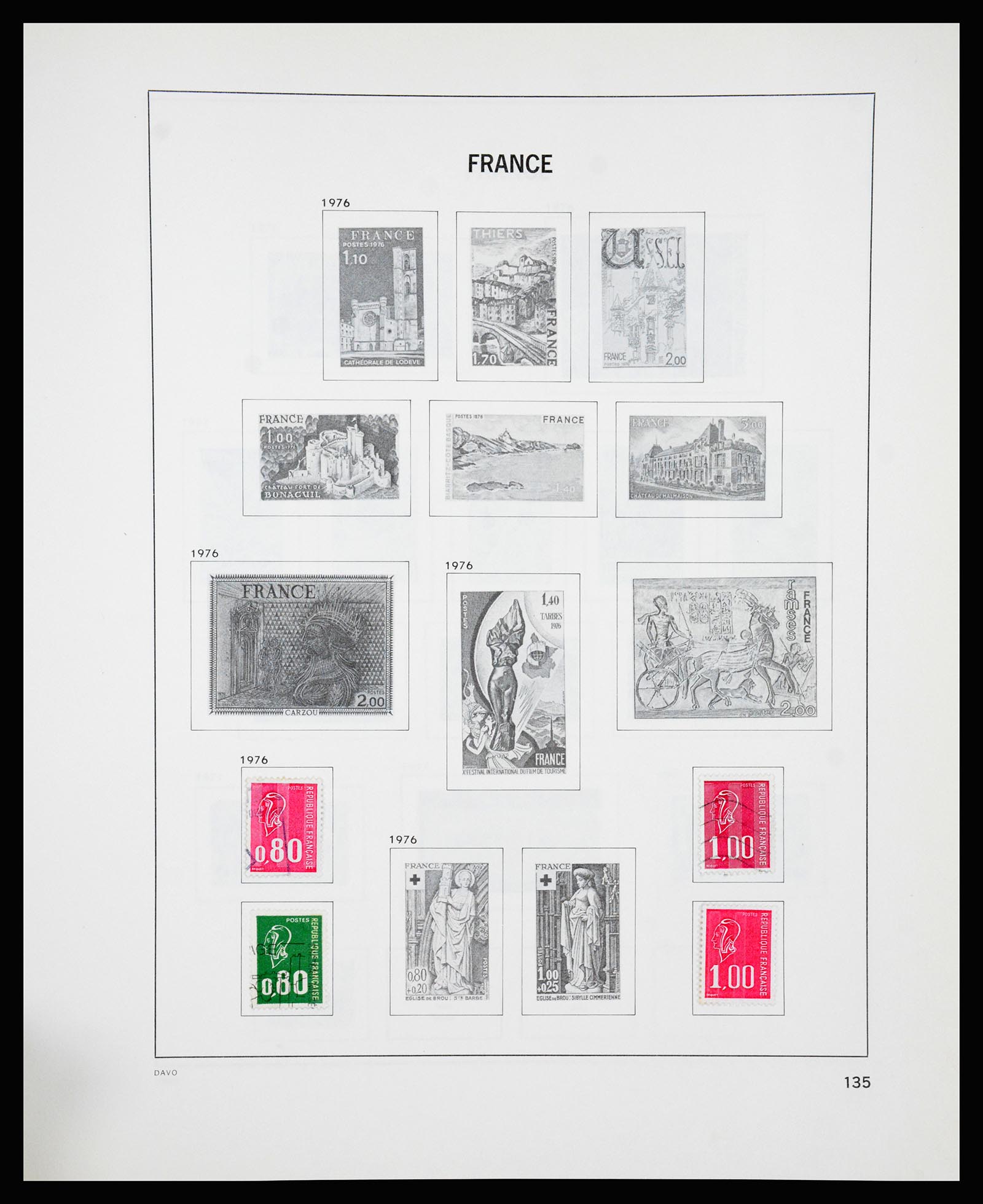 37236 121 - Postzegelverzameling 37236 Frankrijk 1849-1970.
