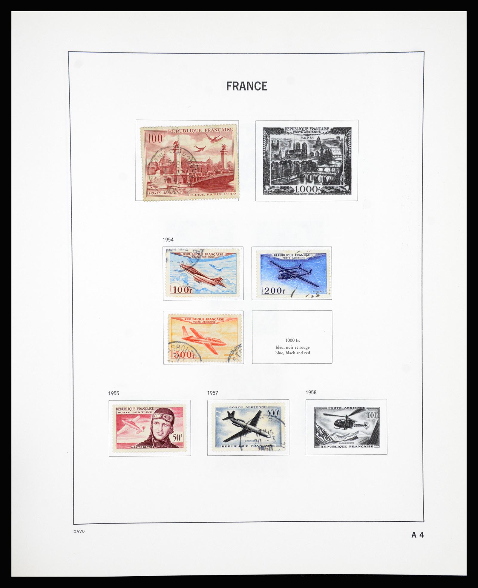 37236 128 - Postzegelverzameling 37236 Frankrijk 1849-1970.