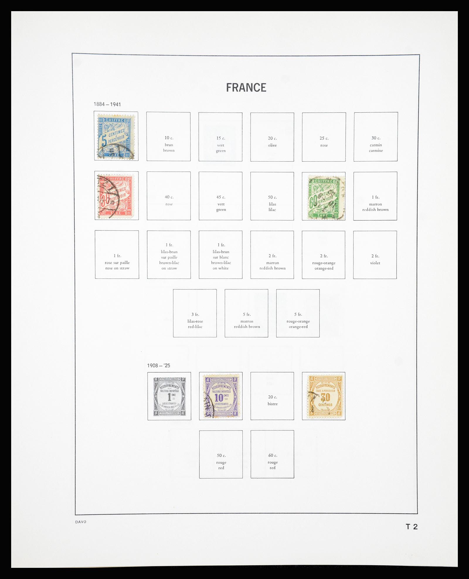 37236 132 - Postzegelverzameling 37236 Frankrijk 1849-1970.