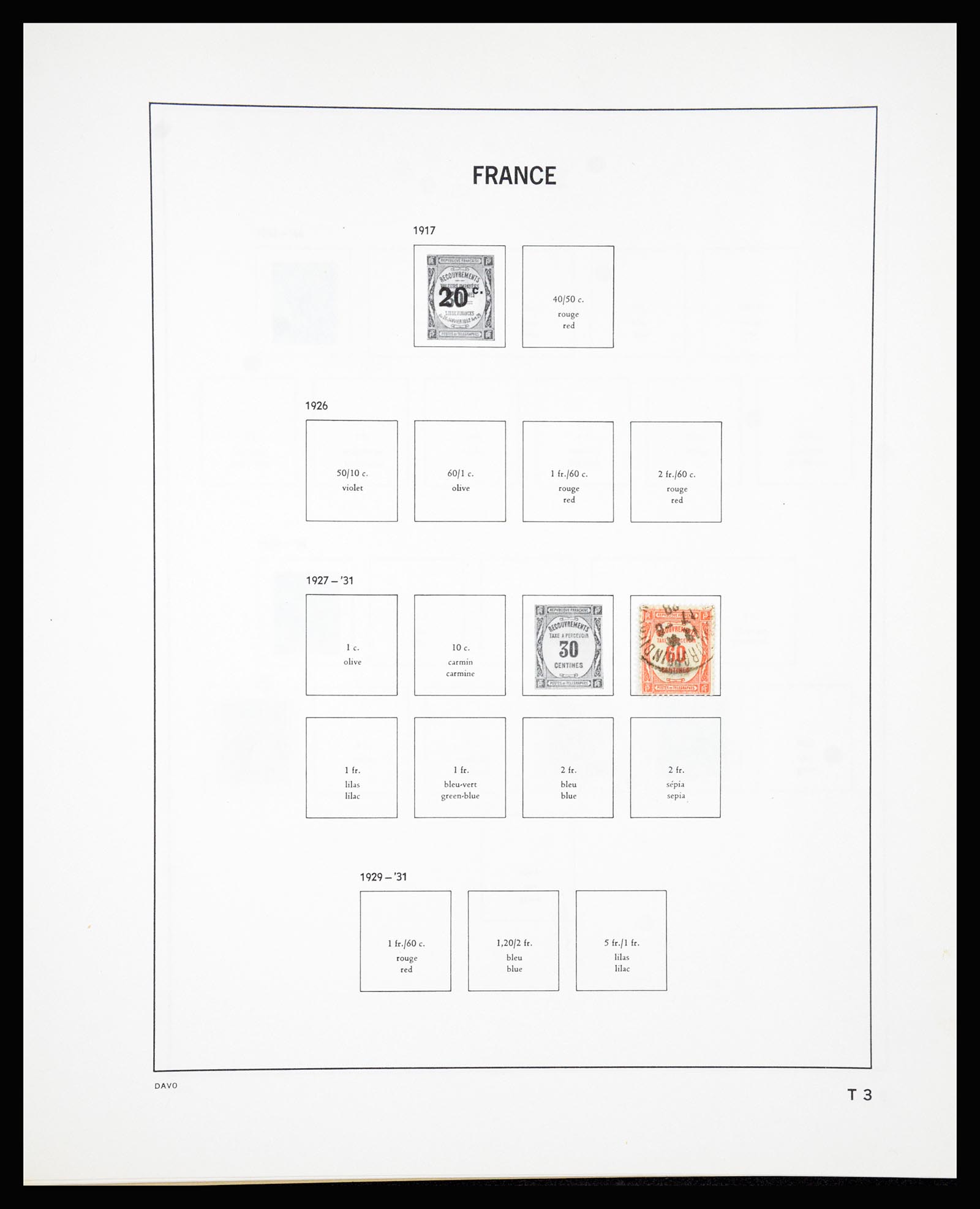 37236 133 - Postzegelverzameling 37236 Frankrijk 1849-1970.