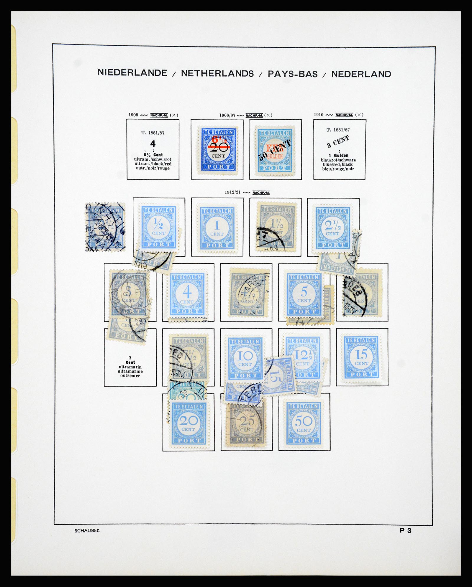 37237 027 - Stamp collection 37237 Netherlands 1852-1944.