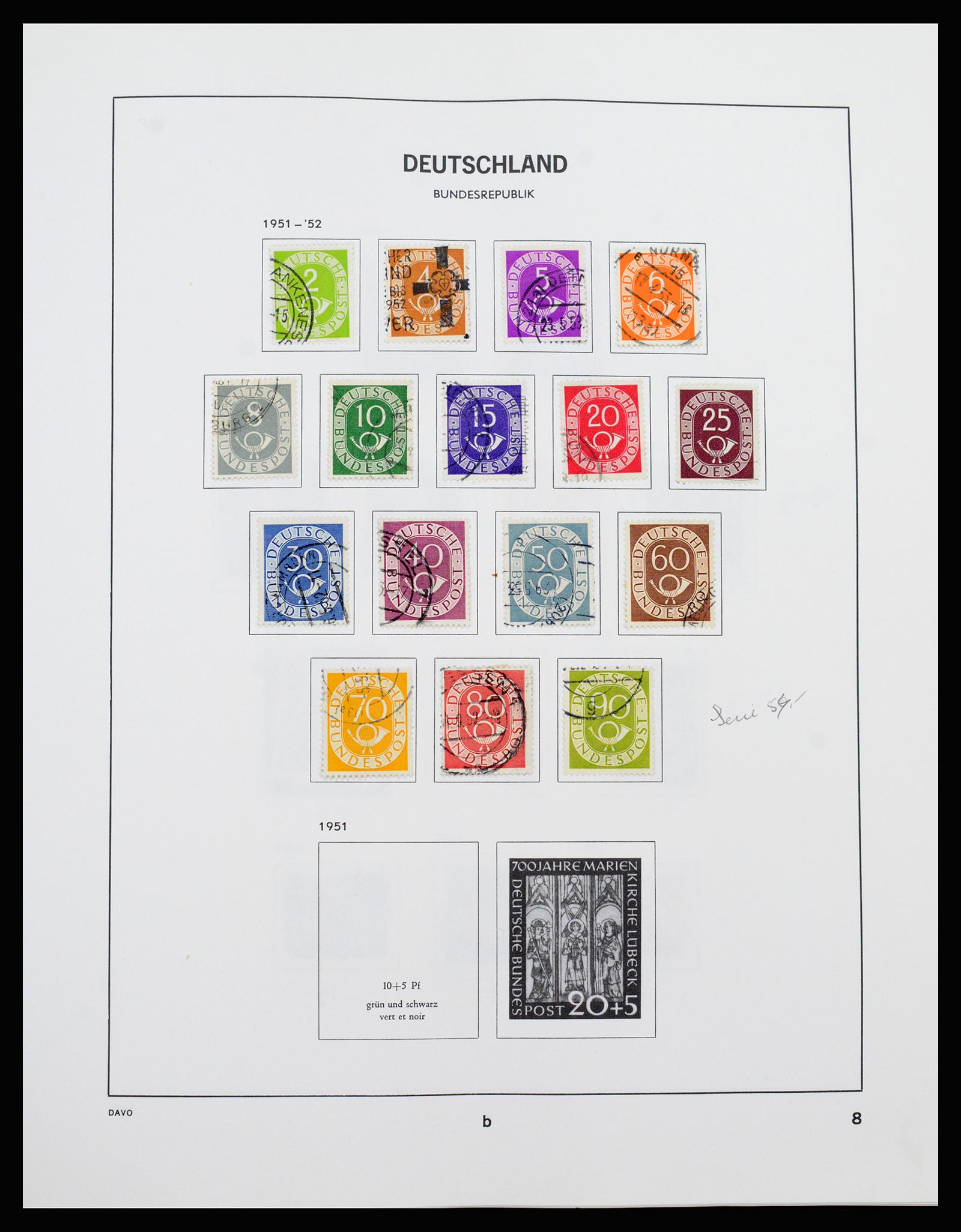 37238 002 - Postzegelverzameling 37238 Bundespost 1949-1996.