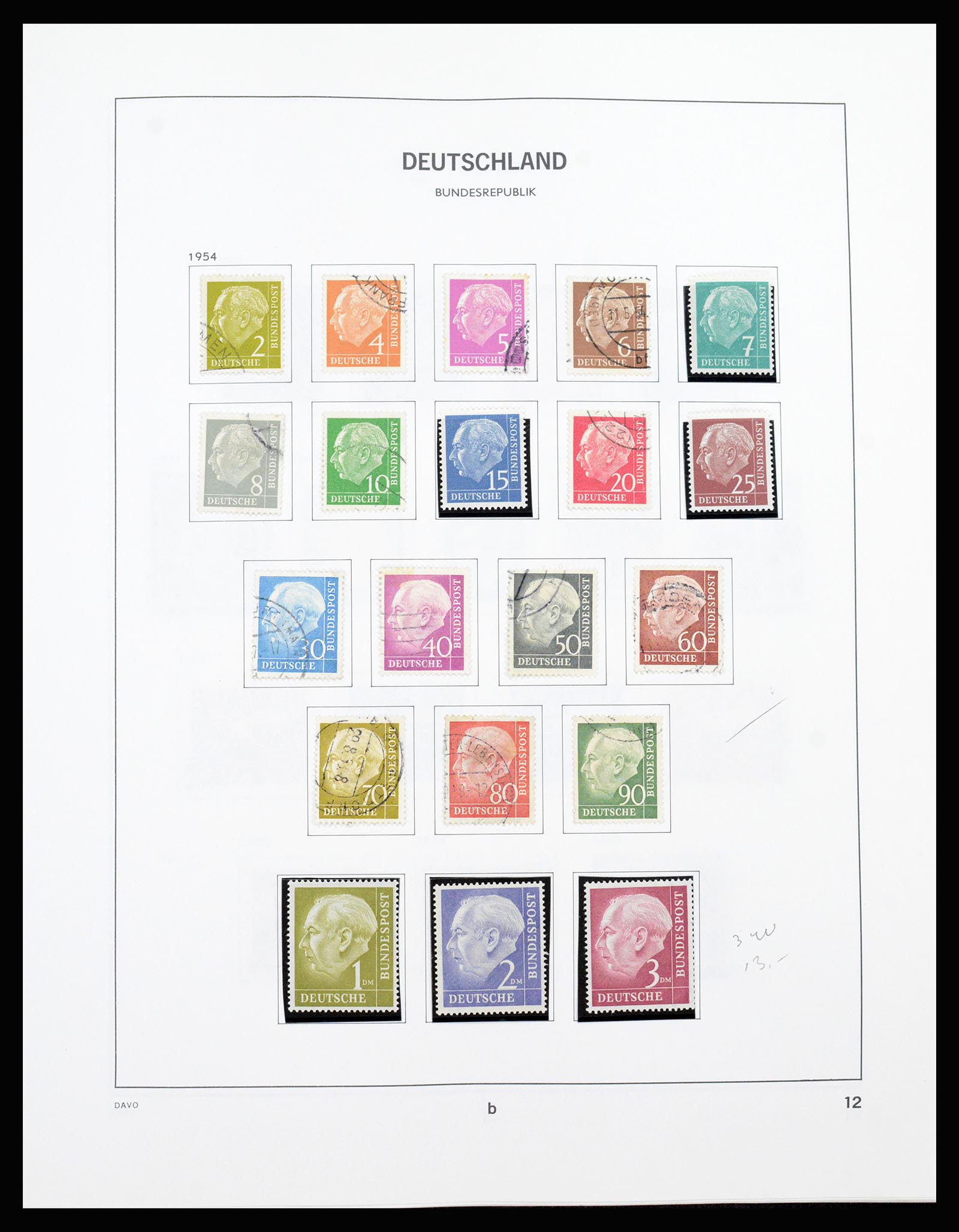 37238 006 - Stamp collection 37238 Bundespost 1949-1996.