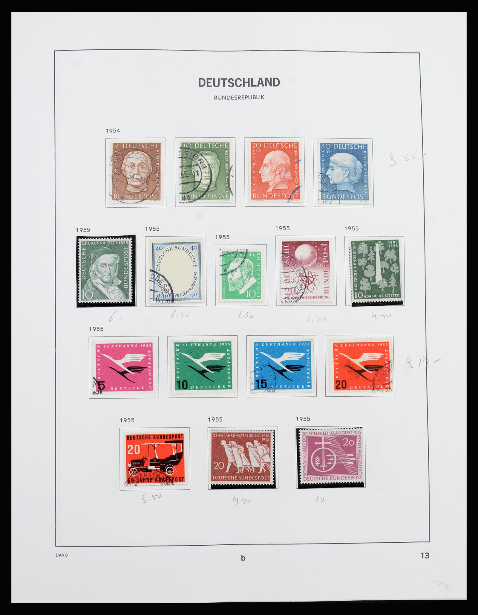 37238 007 - Postzegelverzameling 37238 Bundespost 1949-1996.