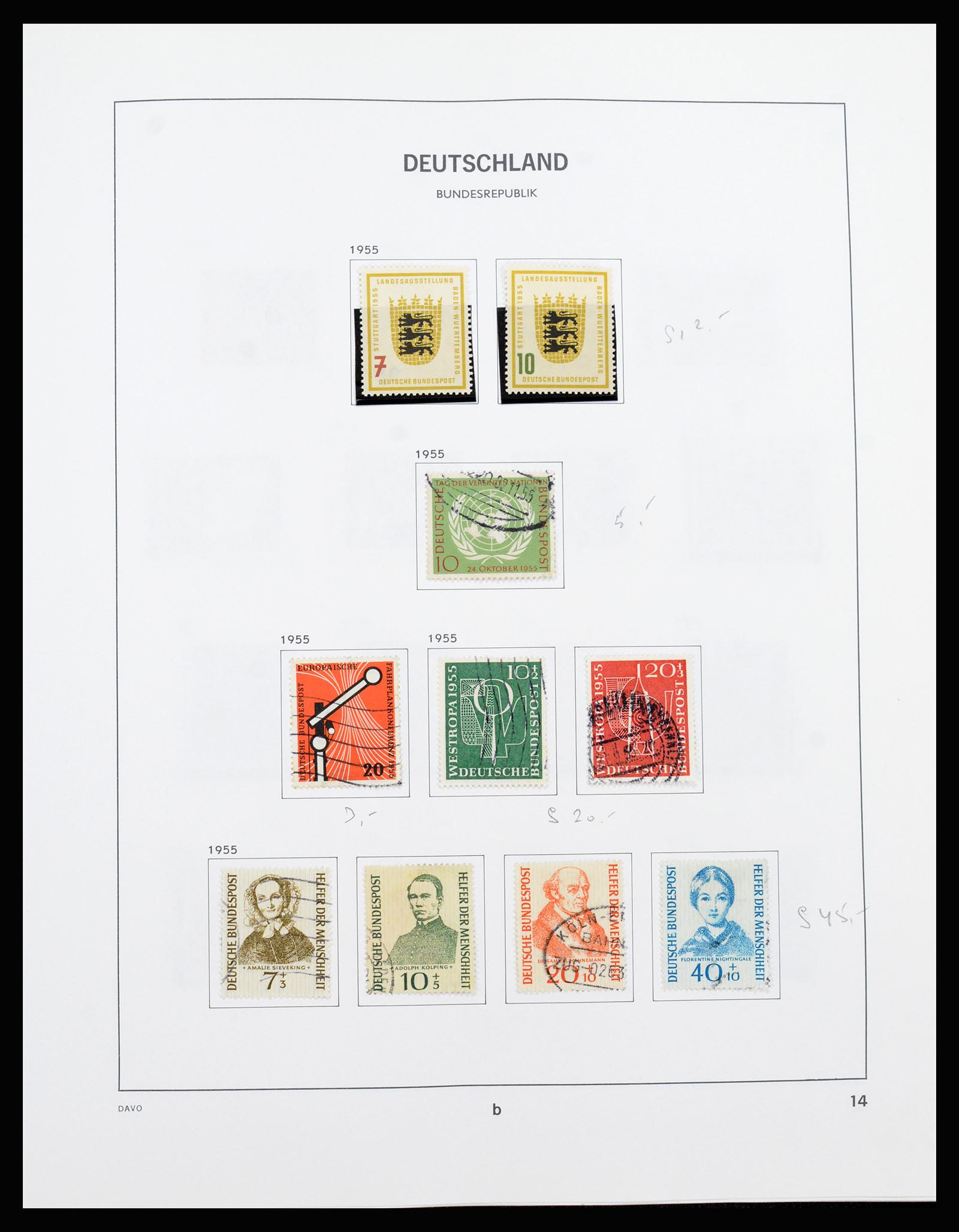 37238 008 - Stamp collection 37238 Bundespost 1949-1996.