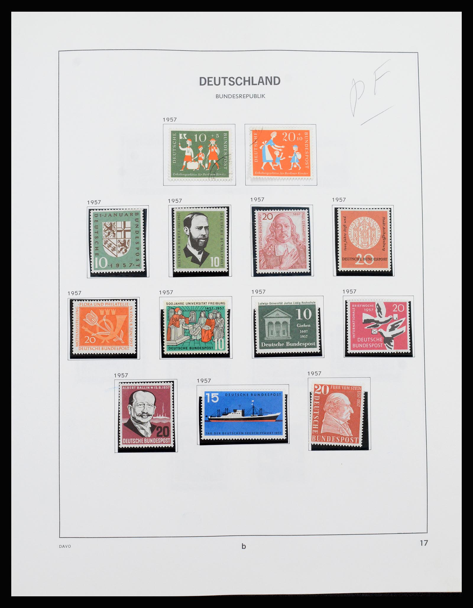 37238 011 - Postzegelverzameling 37238 Bundespost 1949-1996.