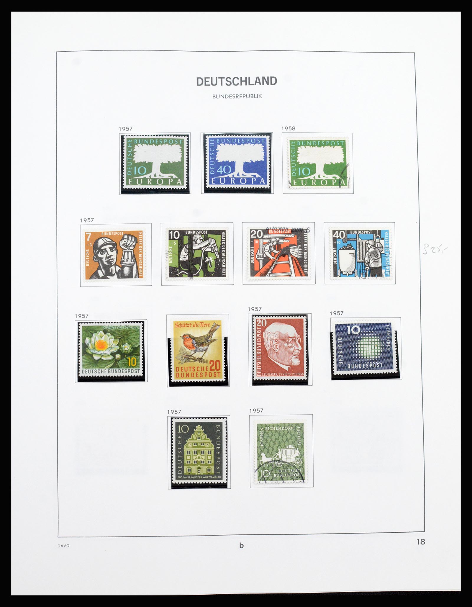 37238 012 - Stamp collection 37238 Bundespost 1949-1996.