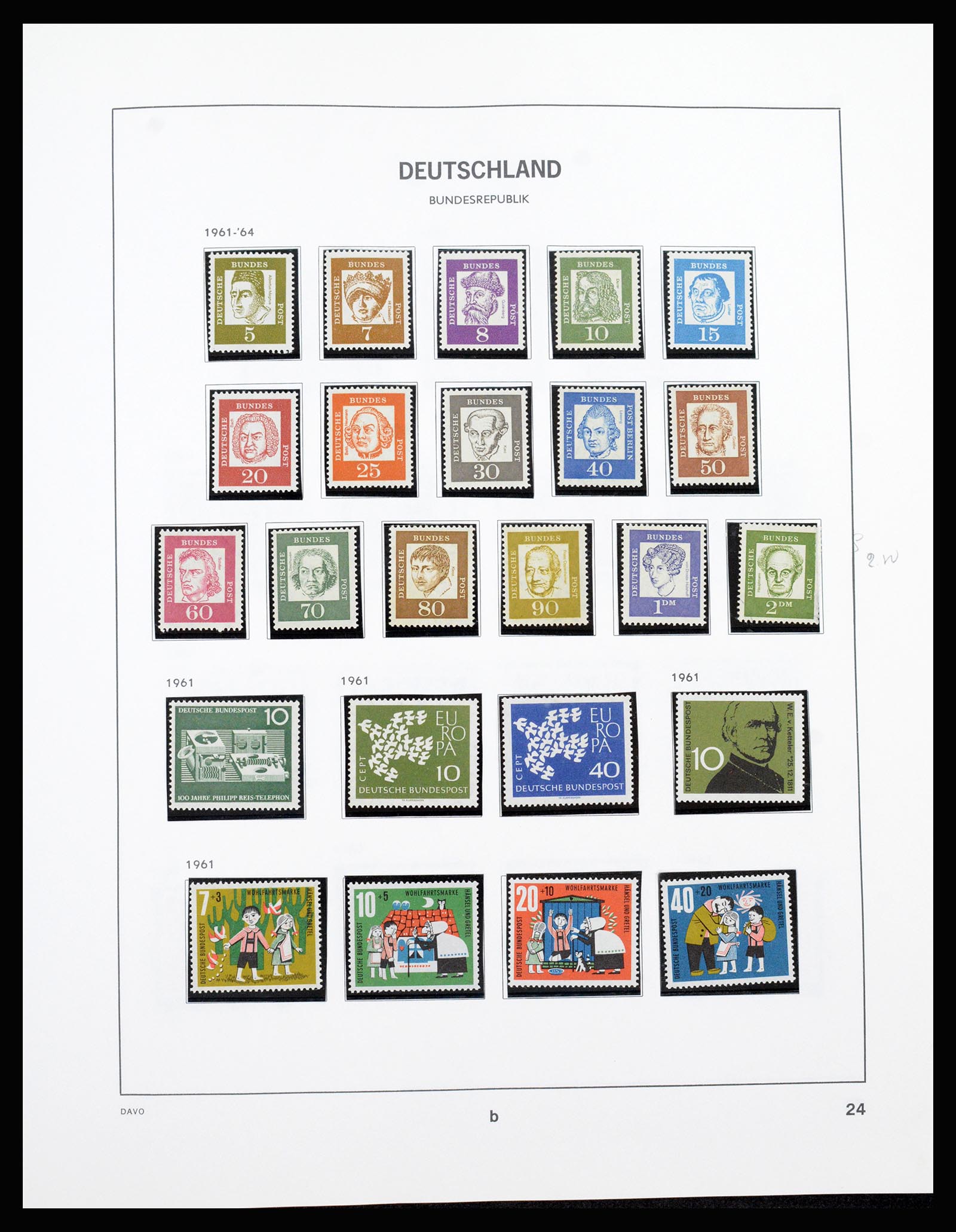 37238 018 - Postzegelverzameling 37238 Bundespost 1949-1996.