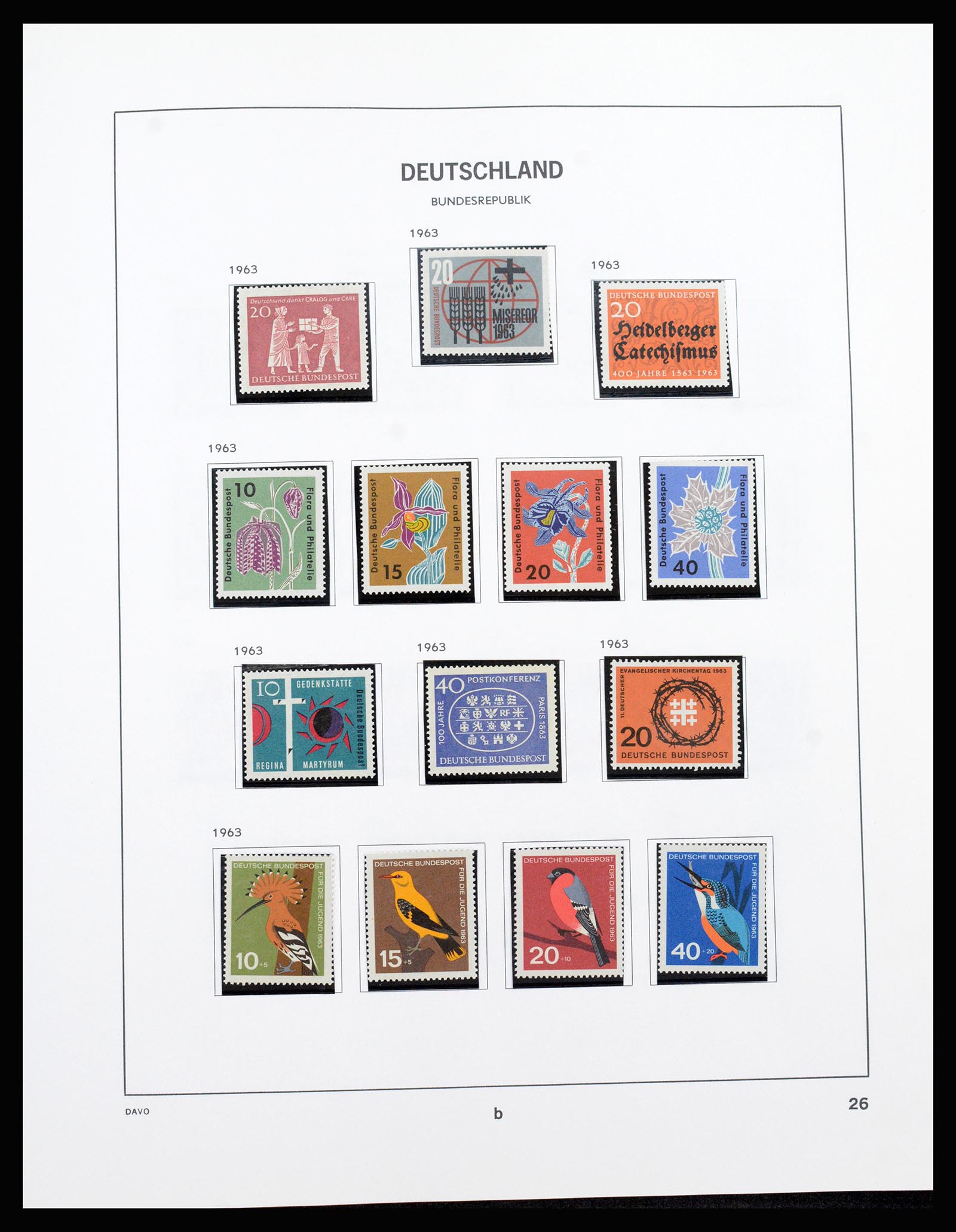 37238 020 - Stamp collection 37238 Bundespost 1949-1996.