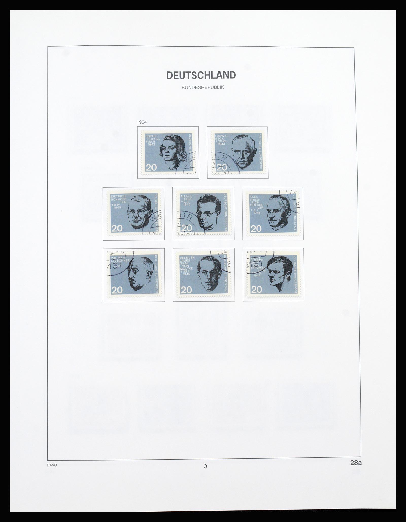 37238 023 - Postzegelverzameling 37238 Bundespost 1949-1996.