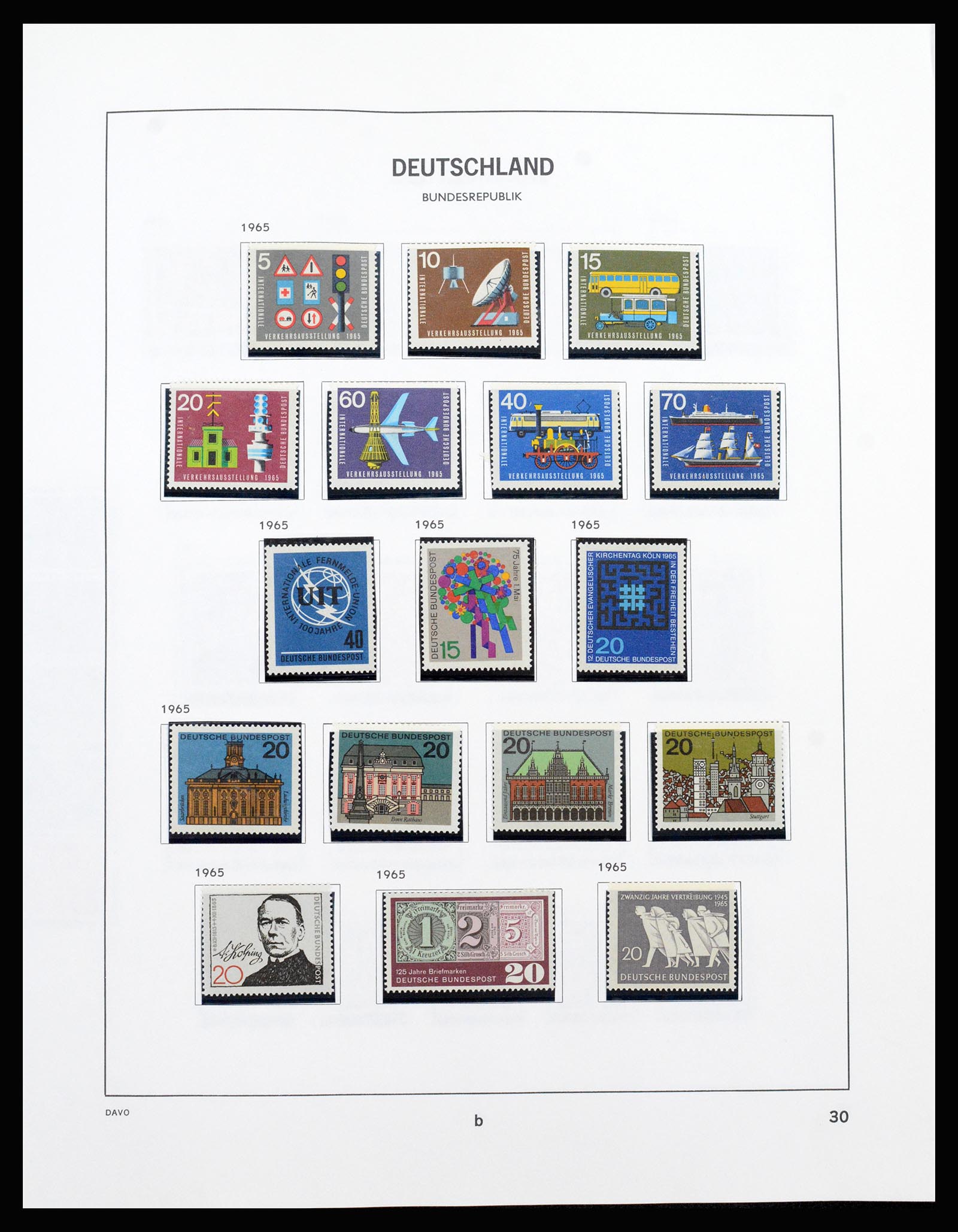 37238 025 - Postzegelverzameling 37238 Bundespost 1949-1996.