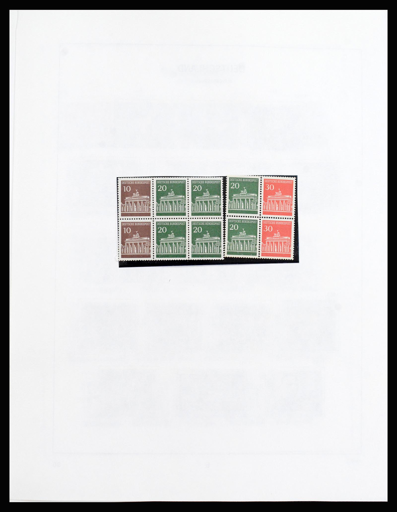 37238 026 - Postzegelverzameling 37238 Bundespost 1949-1996.