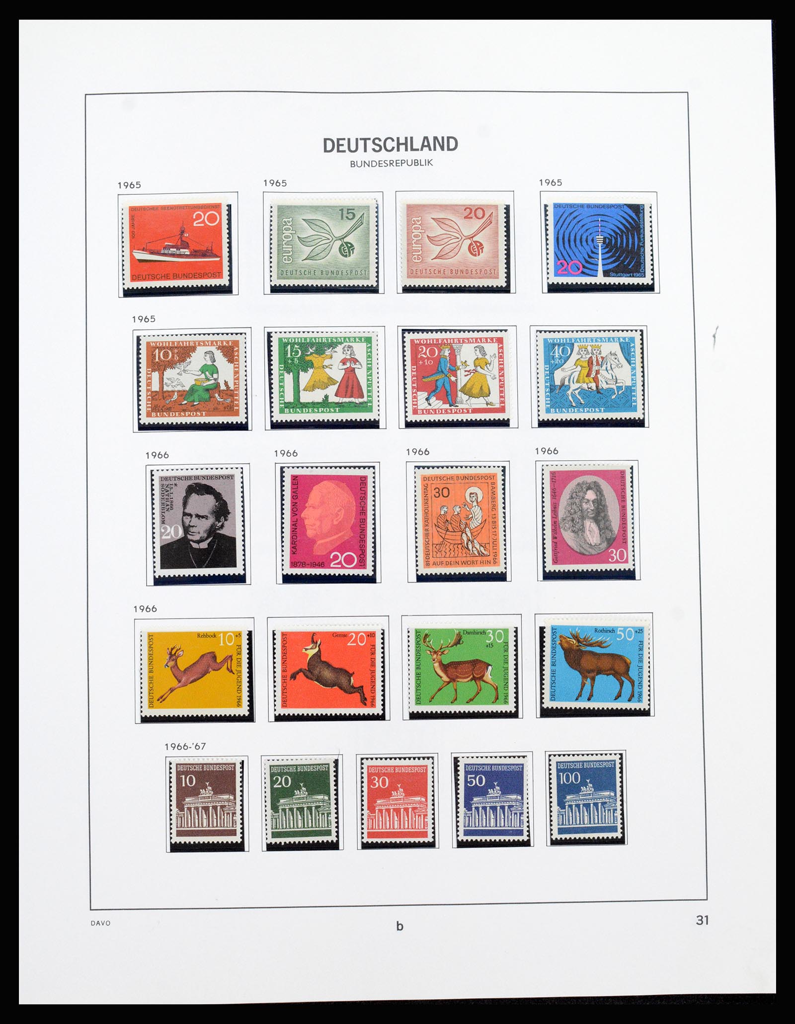 37238 027 - Postzegelverzameling 37238 Bundespost 1949-1996.