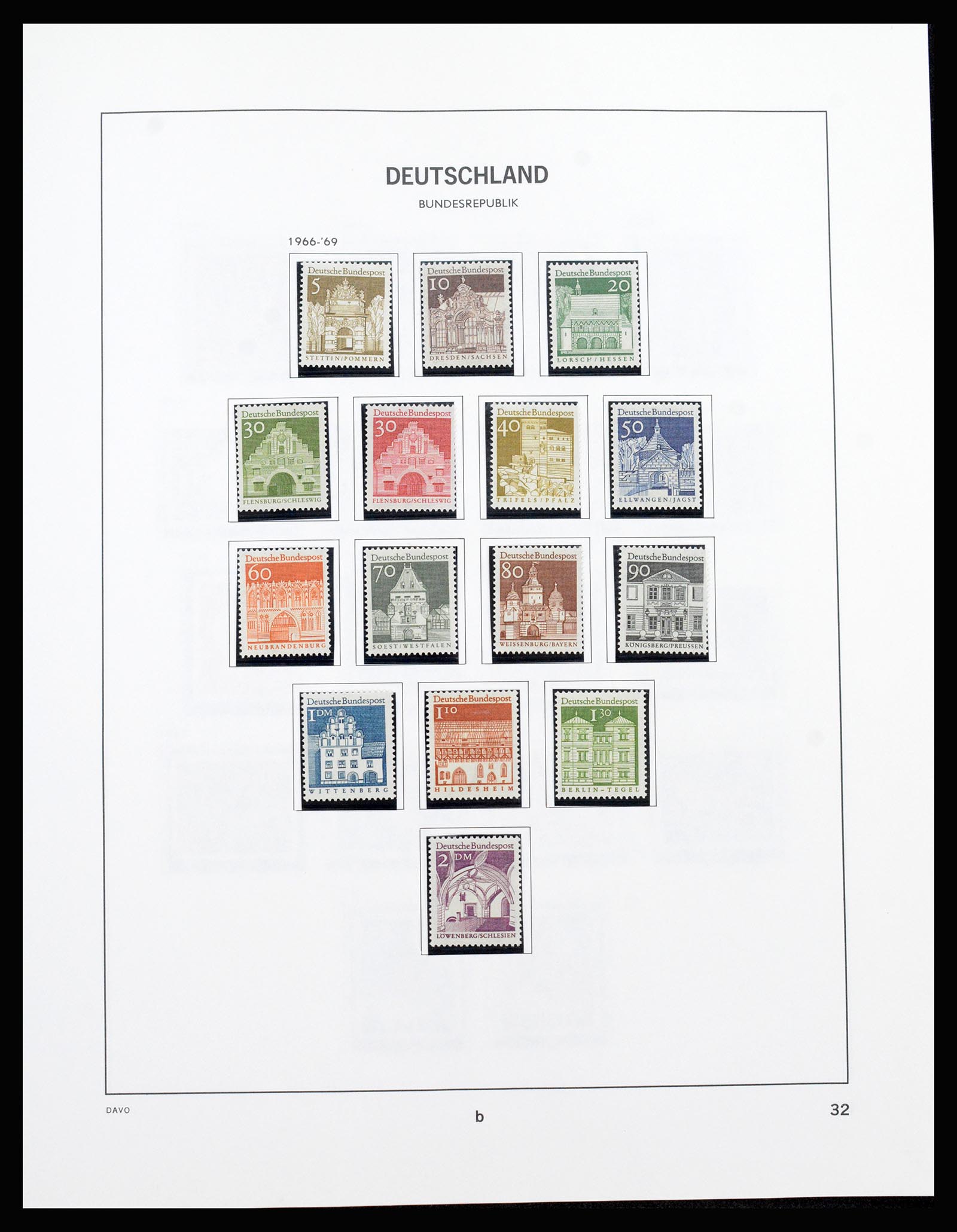37238 028 - Postzegelverzameling 37238 Bundespost 1949-1996.