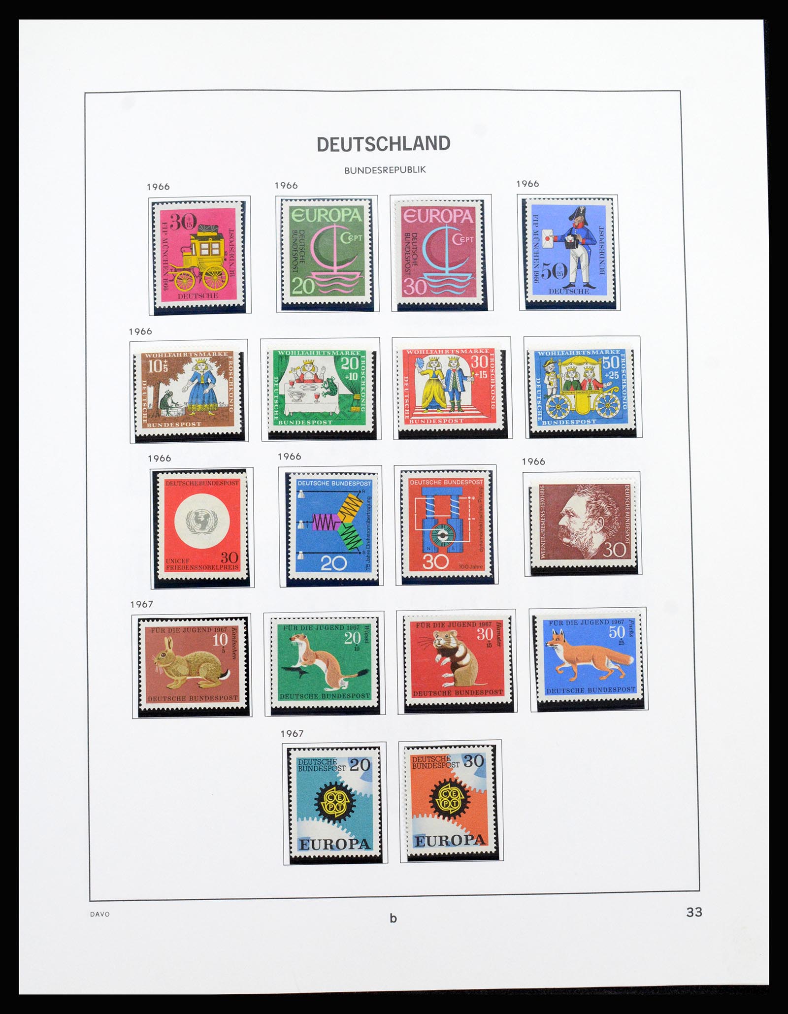 37238 029 - Postzegelverzameling 37238 Bundespost 1949-1996.