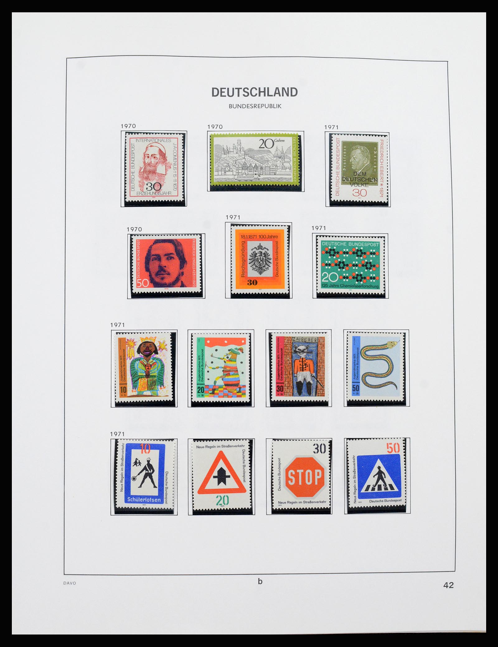 37238 038 - Postzegelverzameling 37238 Bundespost 1949-1996.