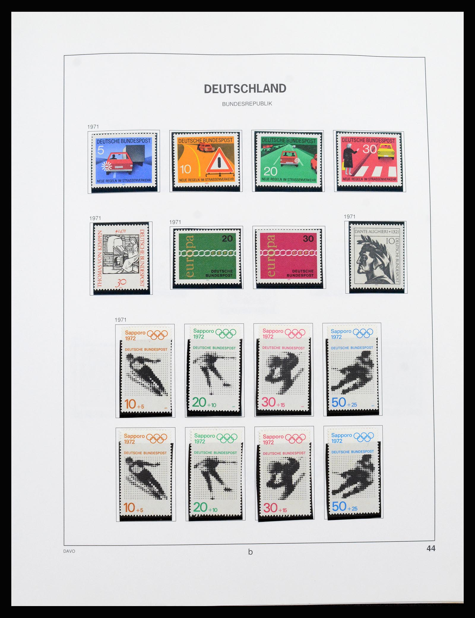 37238 040 - Postzegelverzameling 37238 Bundespost 1949-1996.