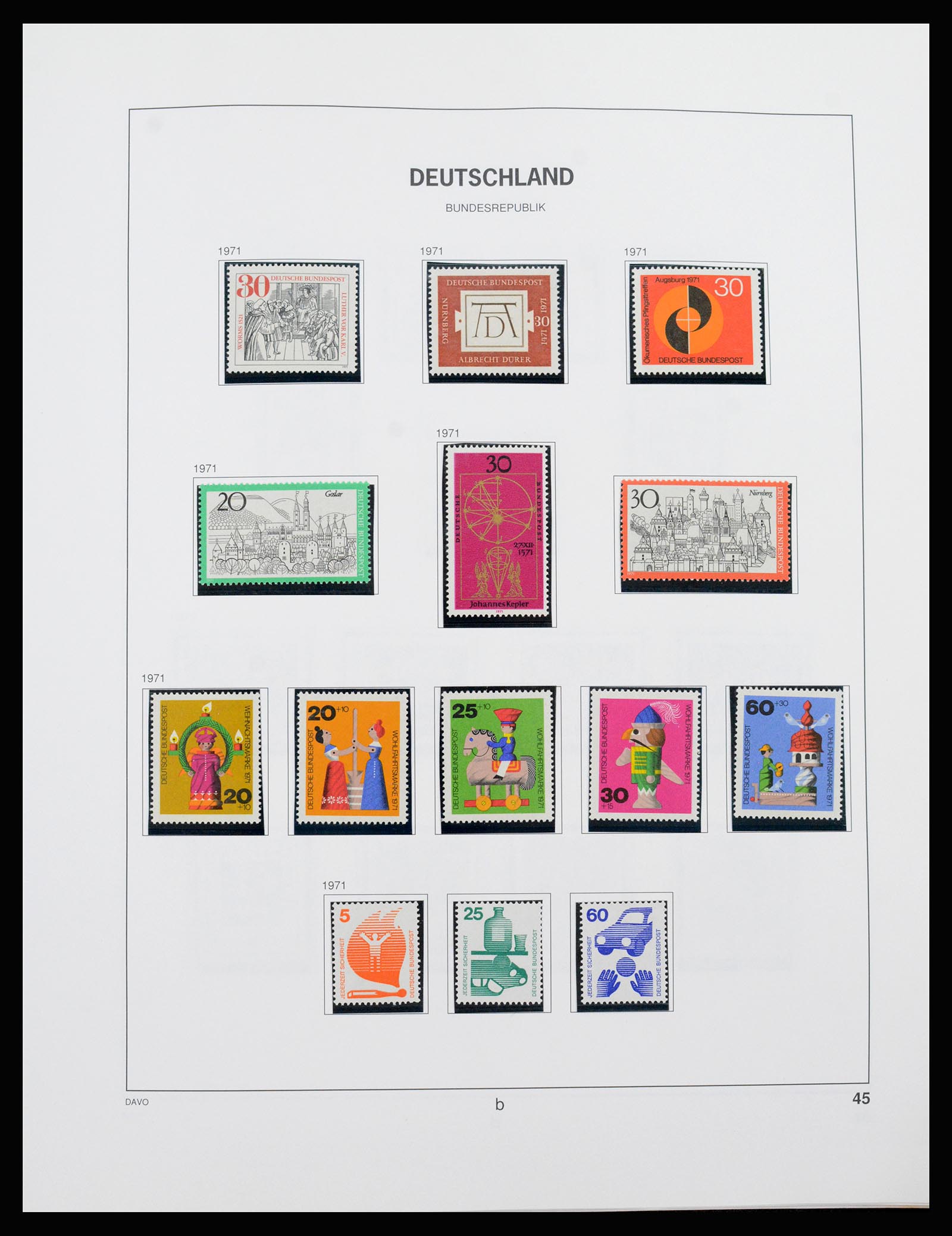 37238 041 - Postzegelverzameling 37238 Bundespost 1949-1996.