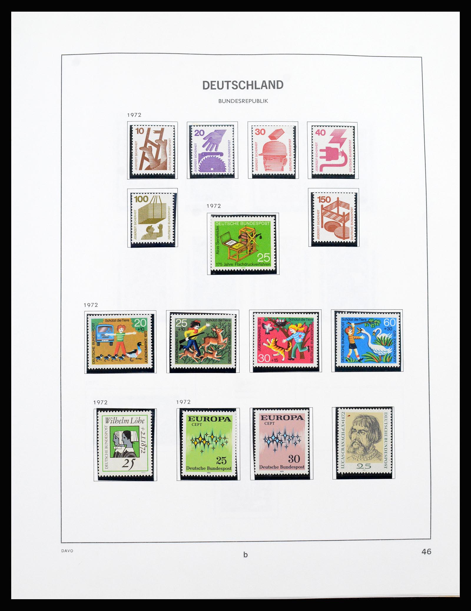 37238 042 - Postzegelverzameling 37238 Bundespost 1949-1996.