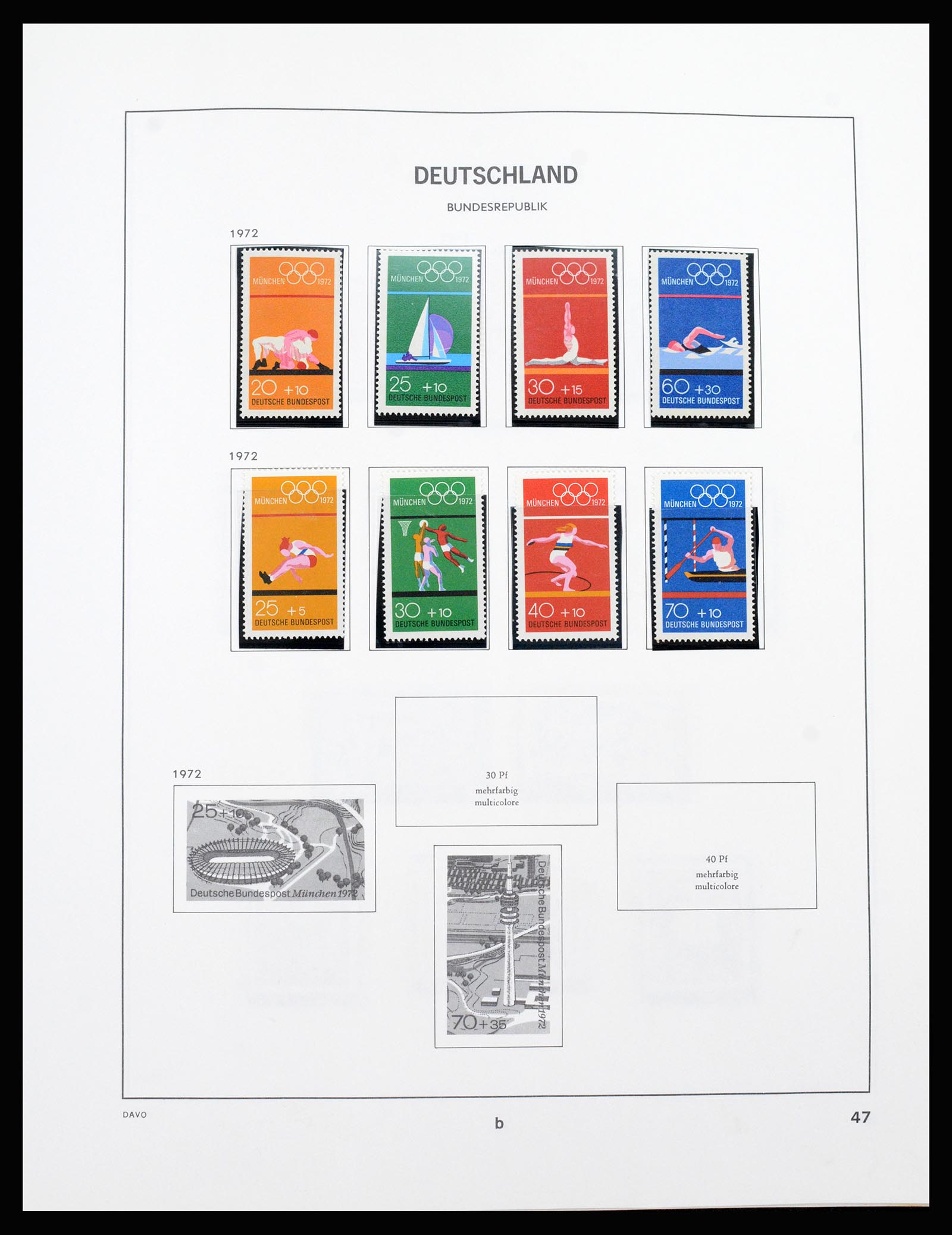 37238 043 - Postzegelverzameling 37238 Bundespost 1949-1996.
