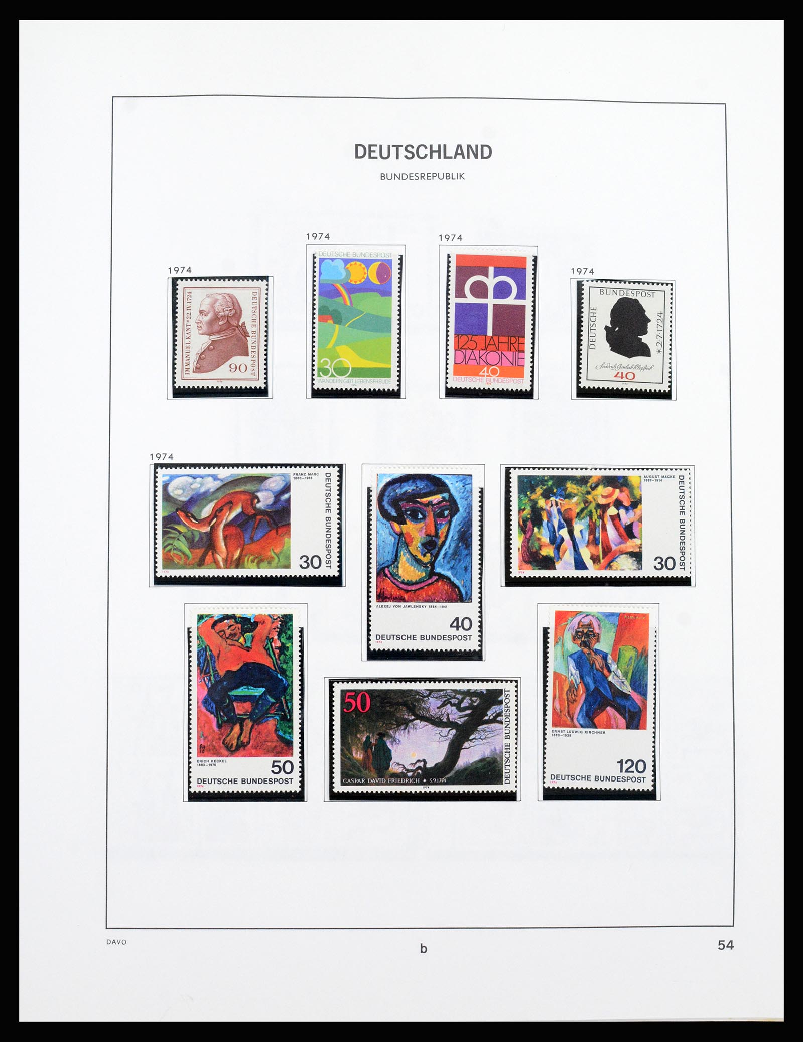 37238 051 - Postzegelverzameling 37238 Bundespost 1949-1996.