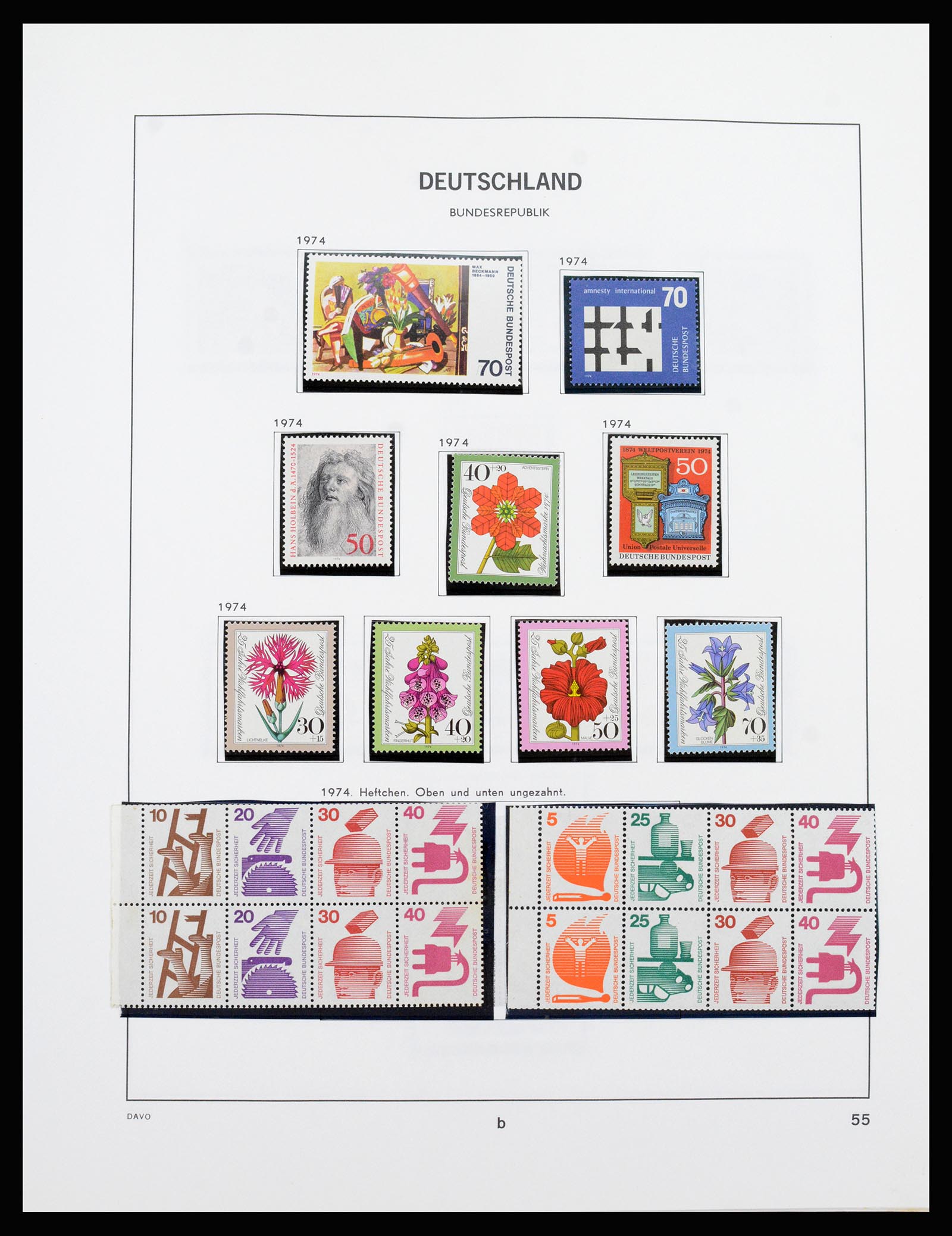 37238 052 - Postzegelverzameling 37238 Bundespost 1949-1996.